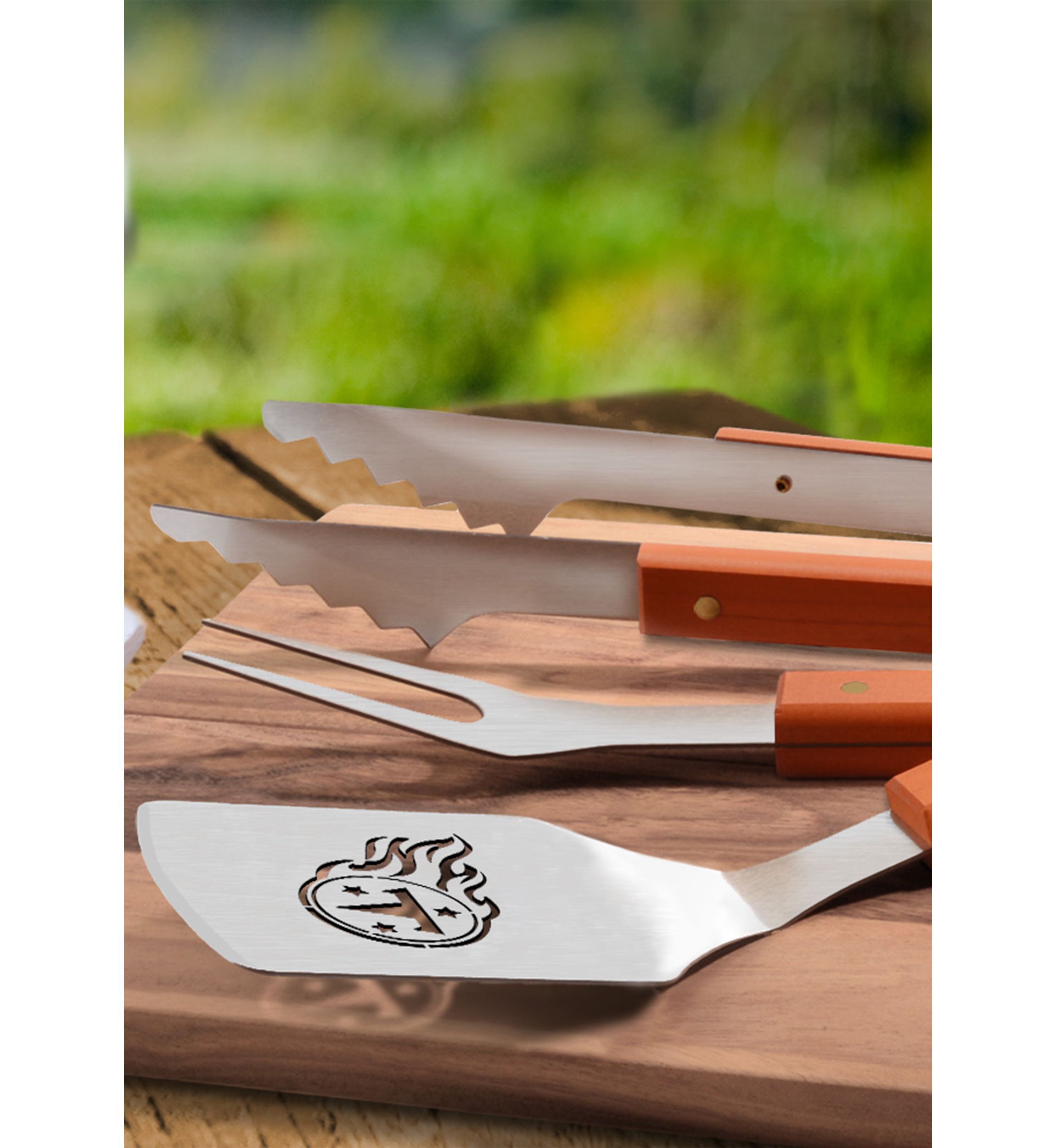 YouTheFan NFL Tennessee Titans Classic Series 3-Piece BBQ Set