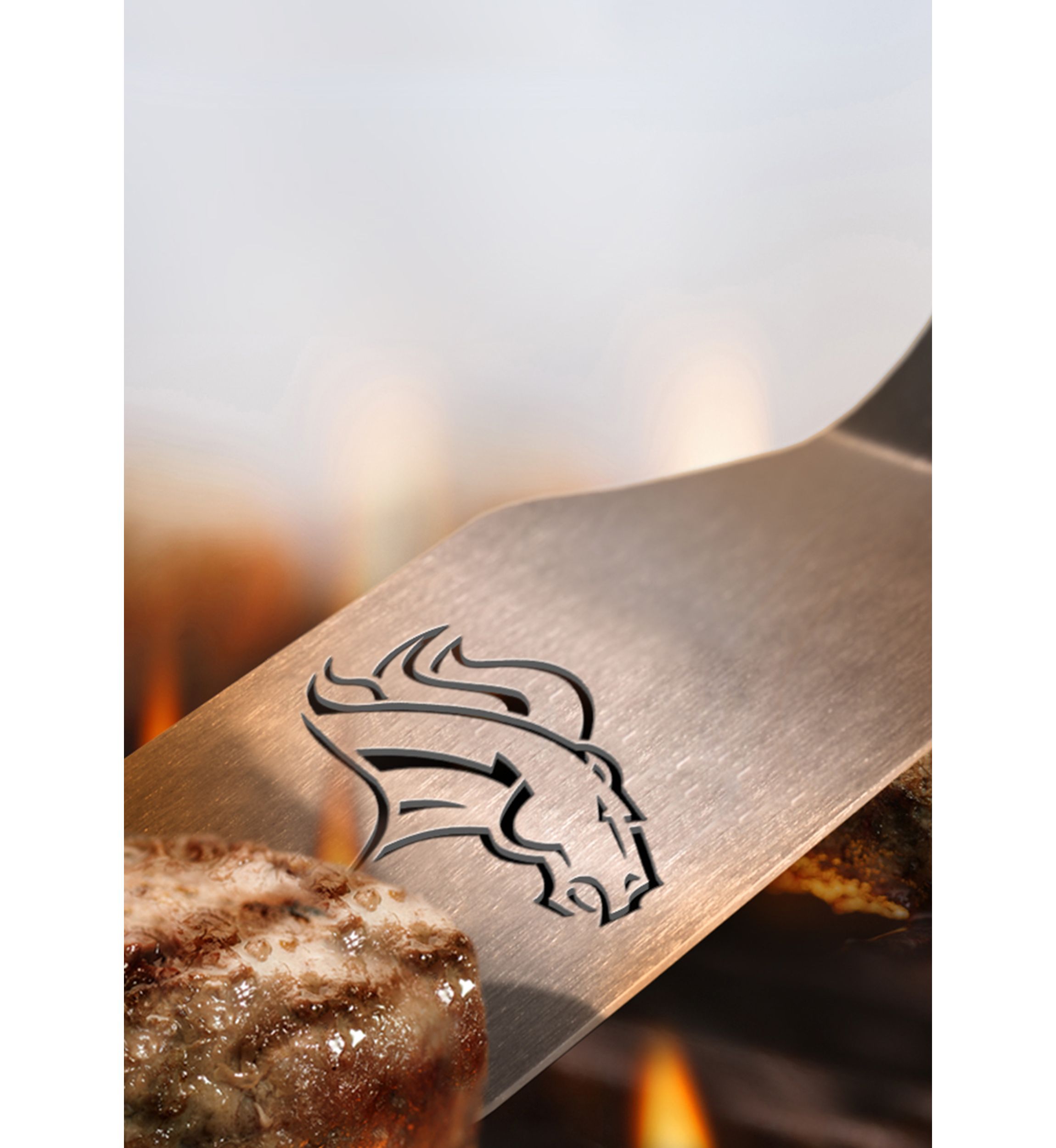 YouTheFan NFL Denver Broncos Classic Series 3-Piece BBQ Set