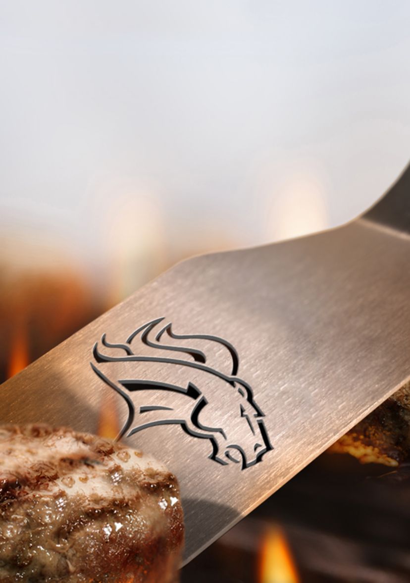 YouTheFan NFL Denver Broncos Classic Series 3-Piece BBQ Set