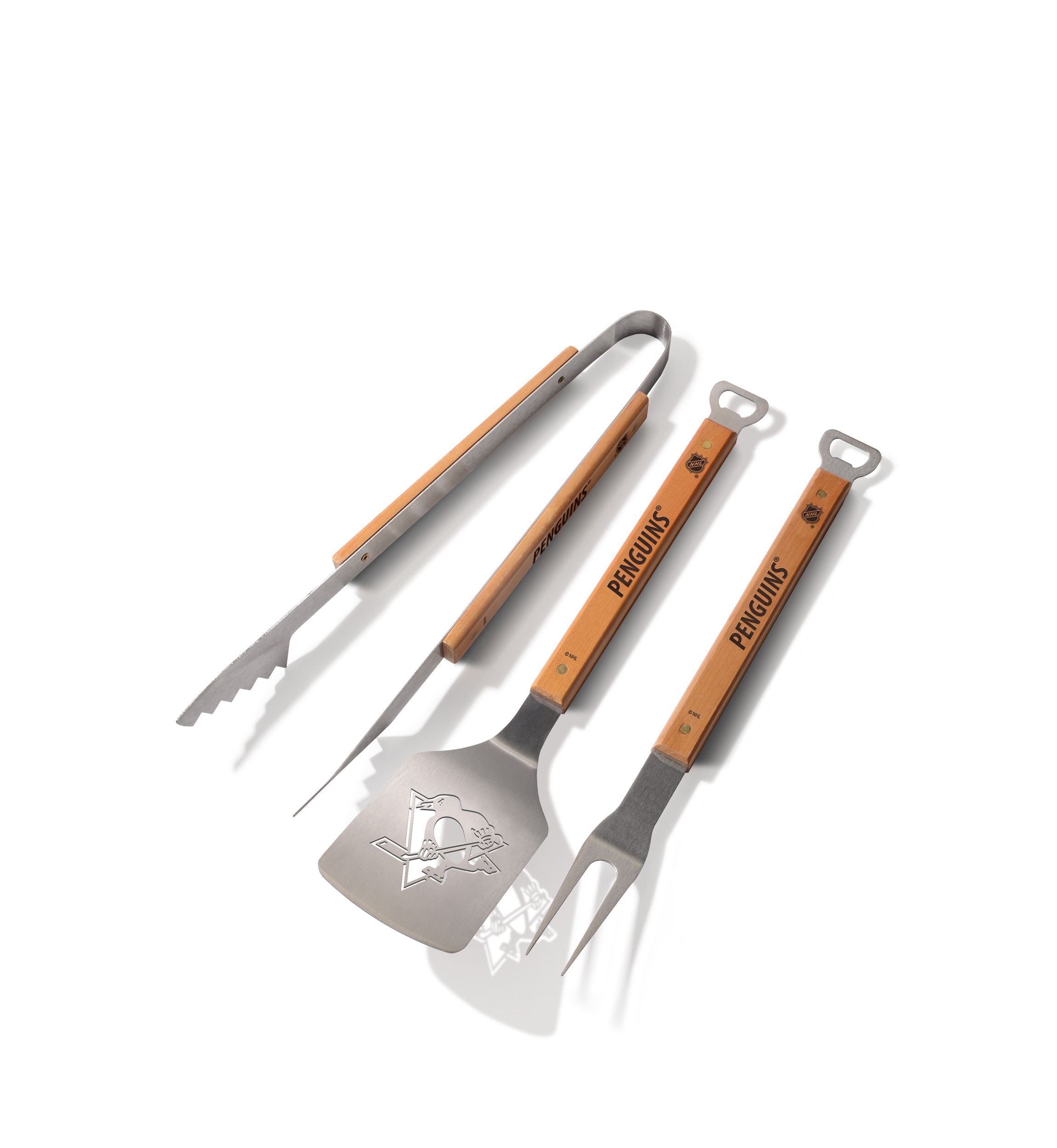 YouTheFan NHL Pittsburgh Penguins Classic Series 3-Piece BBQ Set