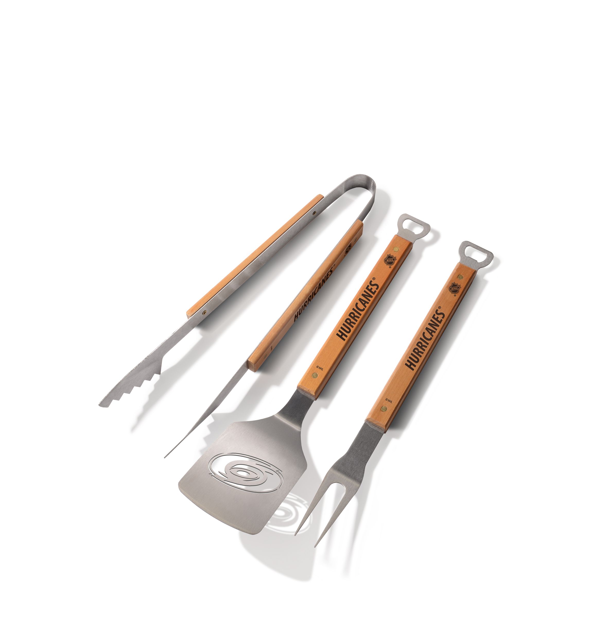YouTheFan NHL Carolina Hurricanes Classic Series 3-Piece BBQ Set