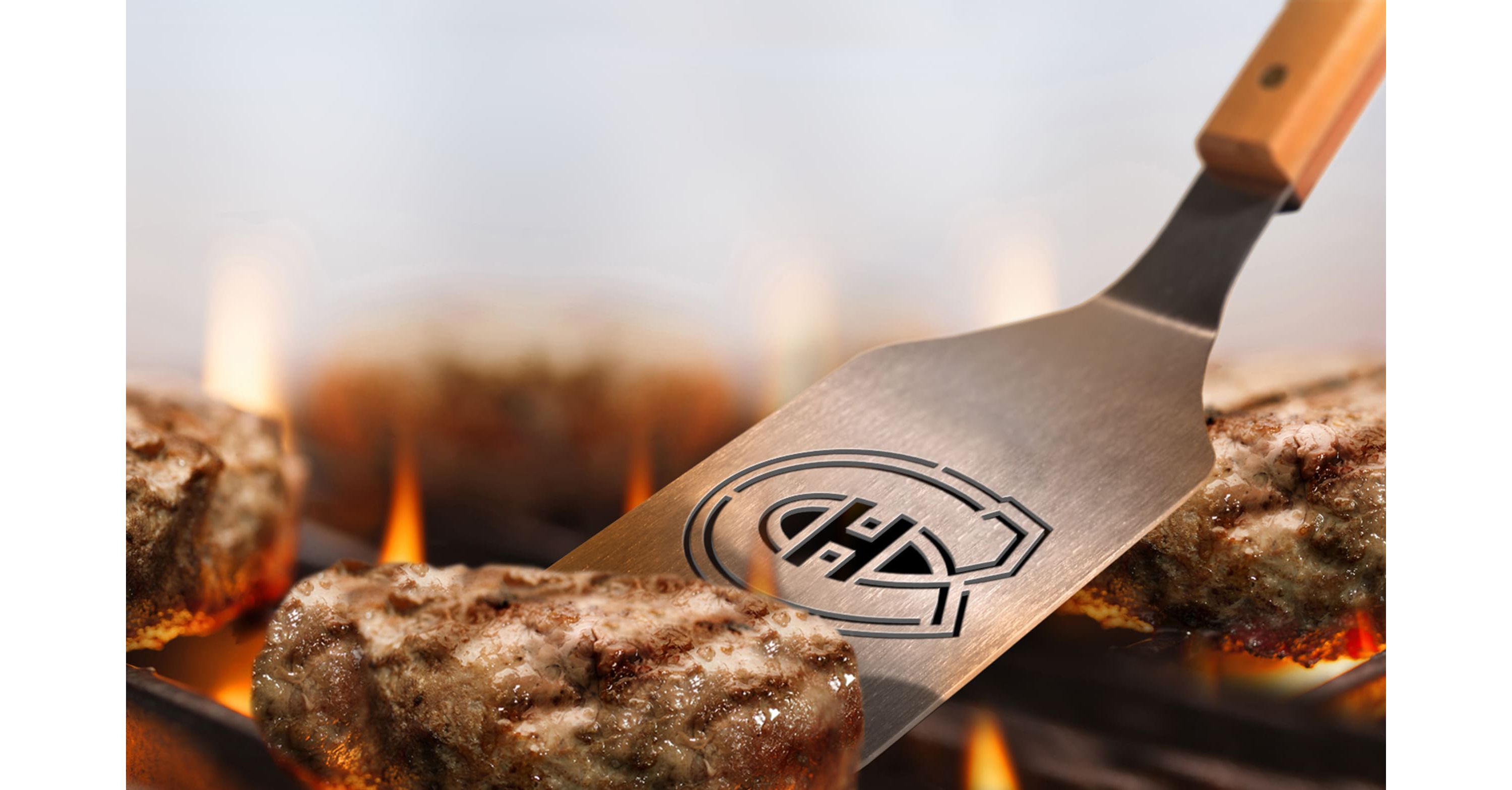 YouTheFan NHL Montreal Canadiens Classic Series 3-Piece BBQ Set