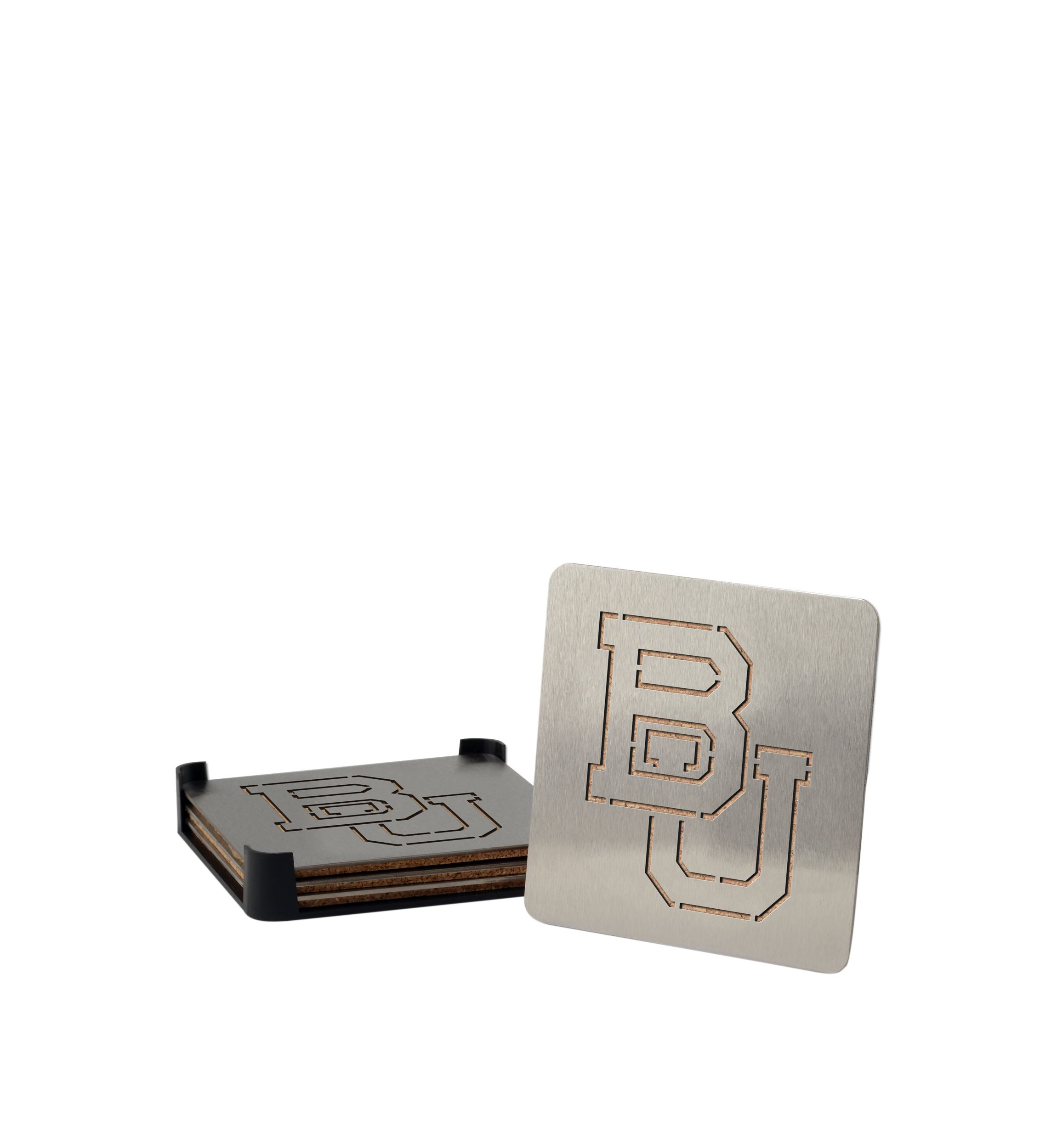 YouTheFan NCAA Baylor Bears Boasters, 4-Piece Coaster Set