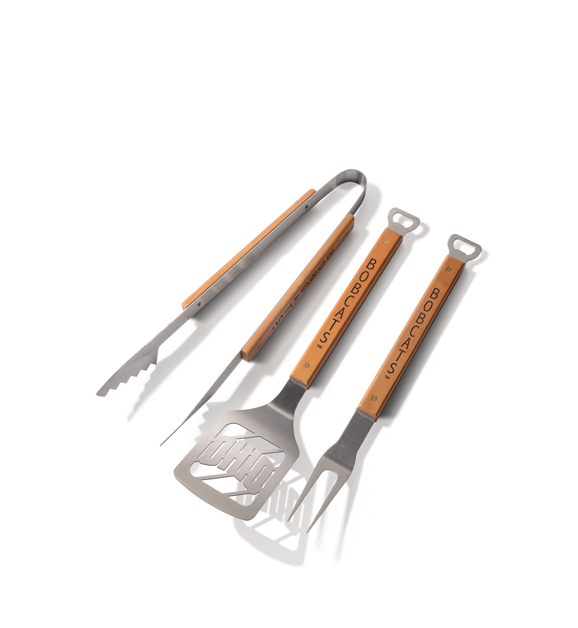 YouTheFan NCAA Ohio Bobcats Classic Series 3-Piece BBQ Set