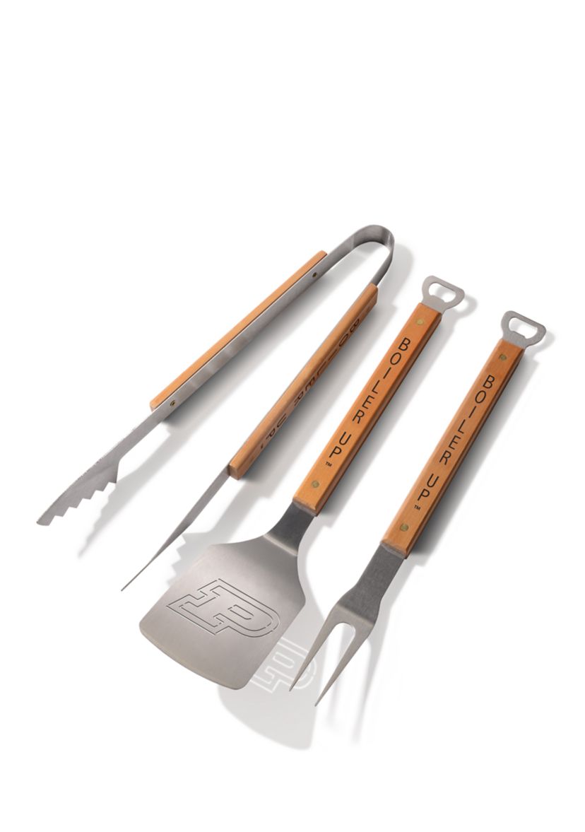 YouTheFan NCAA Purdue Boilermakers Classic Series 3-Piece BBQ Set