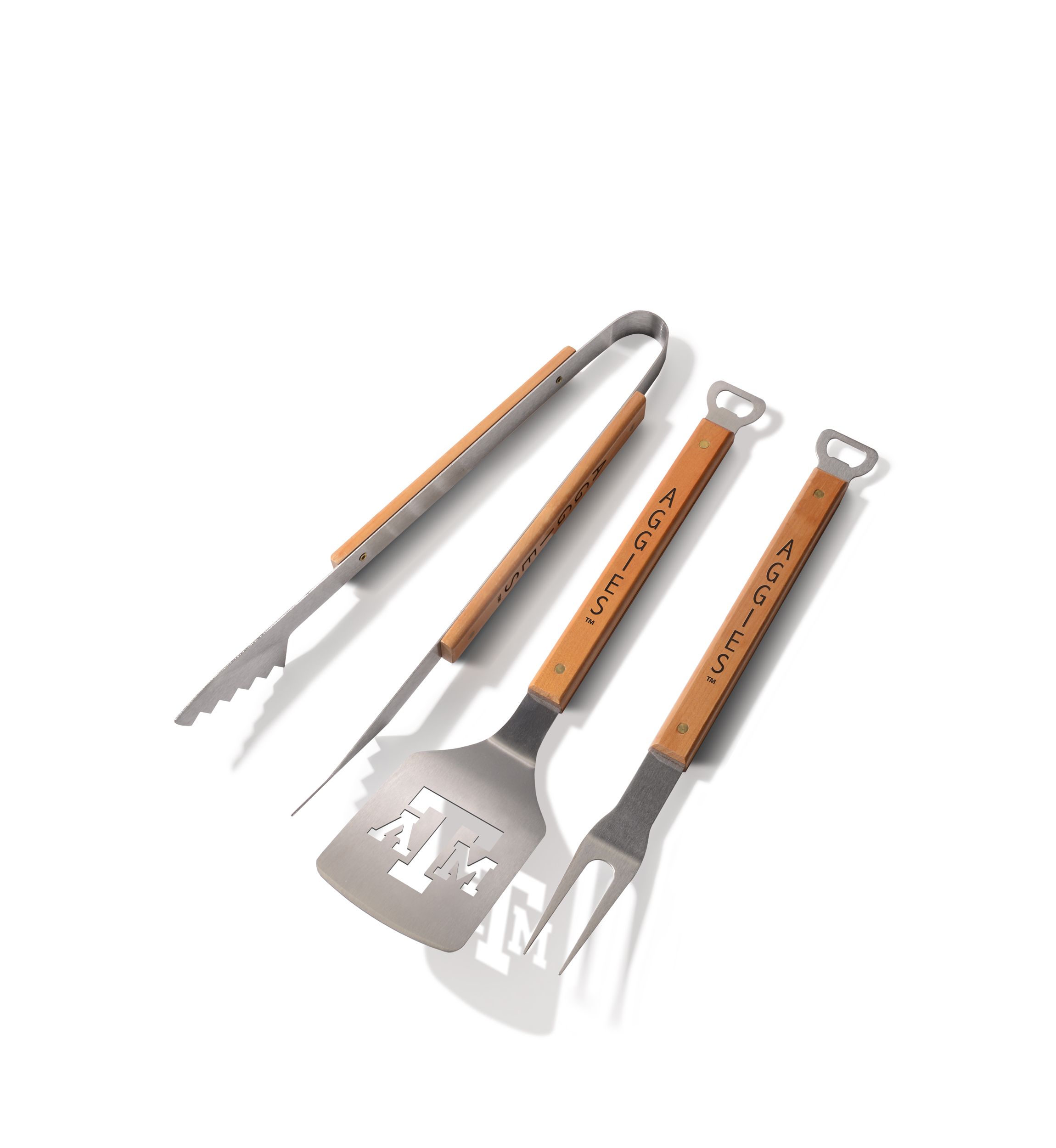 YouTheFan NCAA Texas A&M Aggies Classic Series 3-Piece BBQ Set