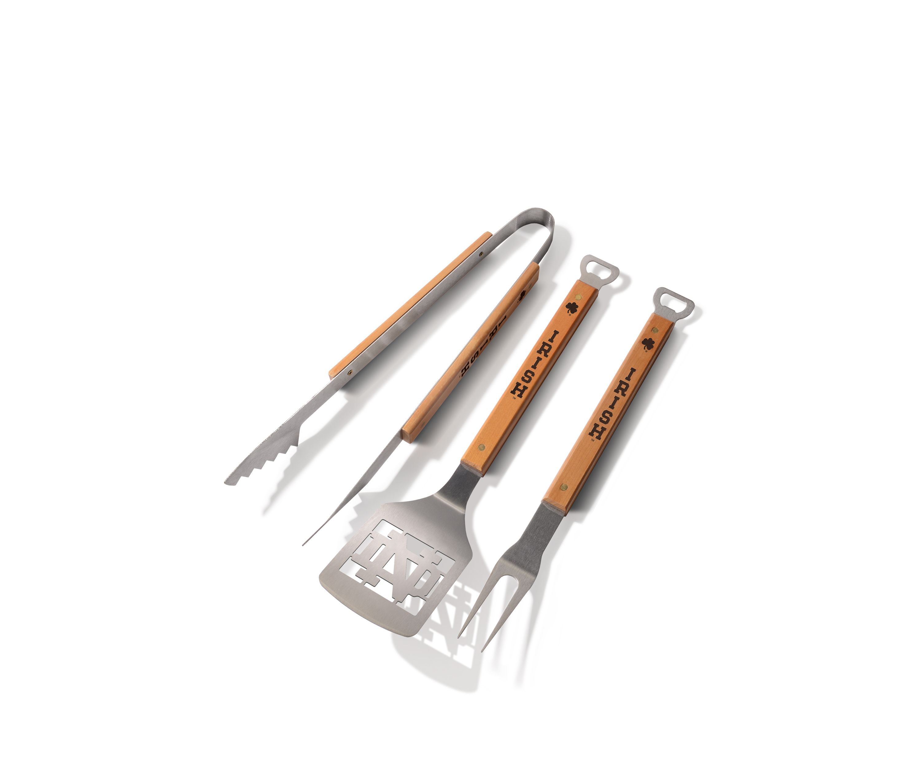 NCAA Notre Dame Fighting Irish "ND" Classic Series 3 Piece BBQ Set