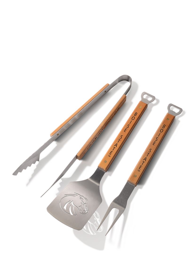 YouTheFan NCAA Boise State Broncos Classic Series 3-Piece BBQ Set