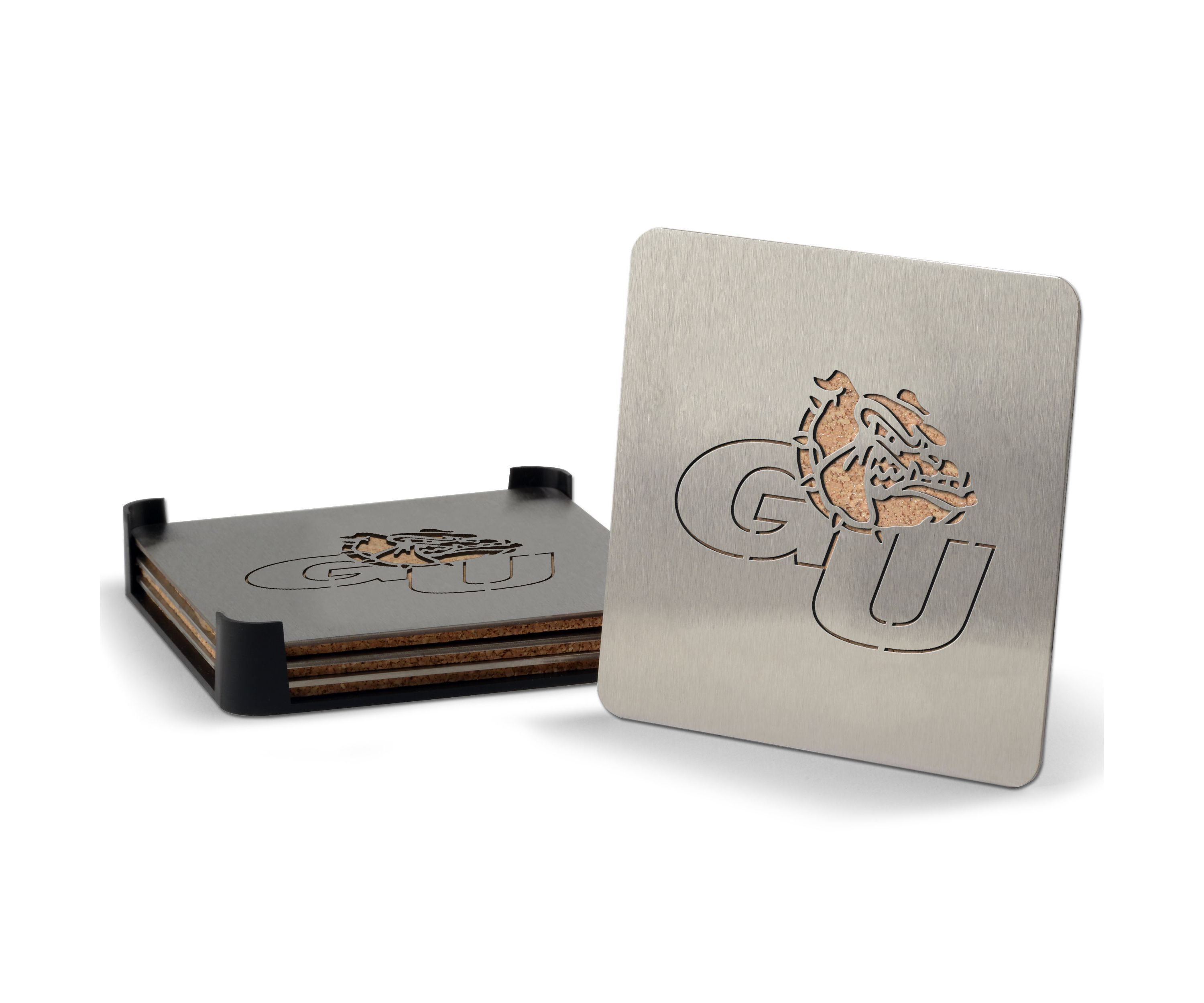 Gonzaga University Bulldogs YouTheFan NCAA Gonzaga Bulldogs Boasters, 4-Piece Coaster Set