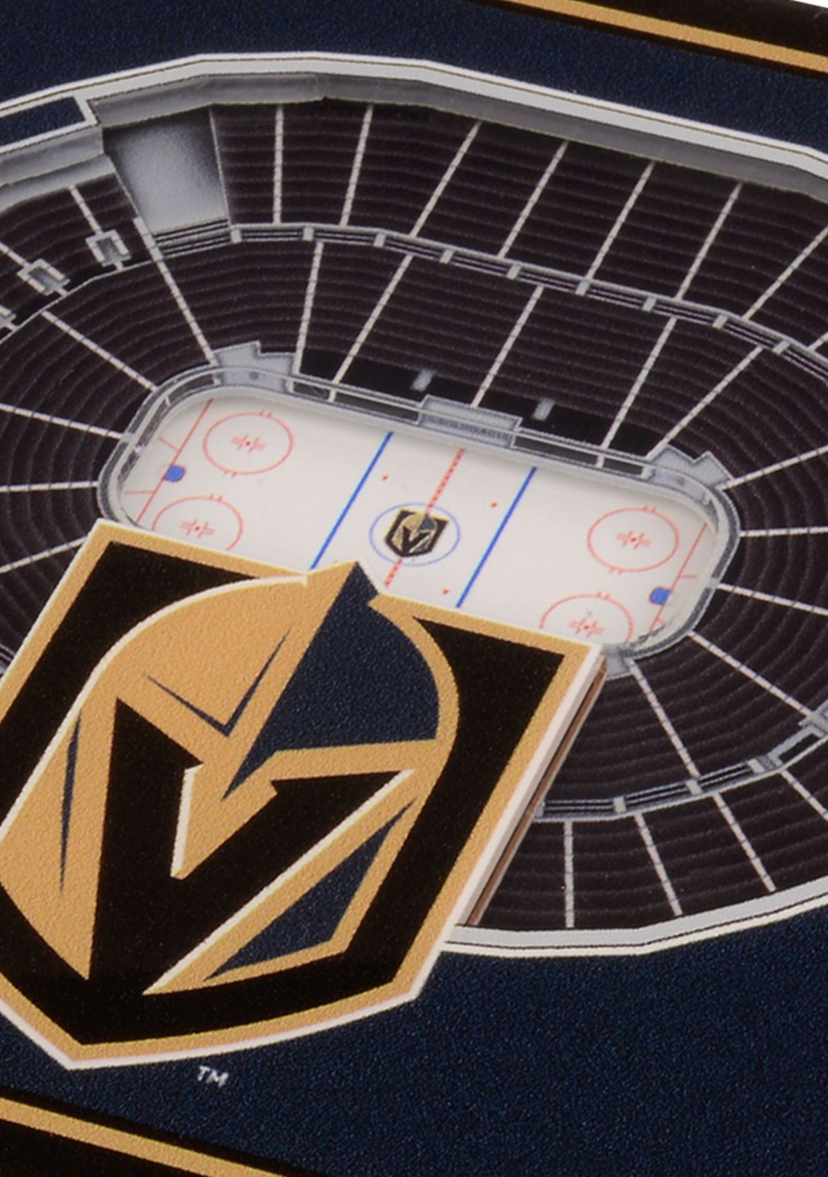 YouTheFan NHL Vegas Golden Knights 3D StadiumView Coasters - T-Mobile Arena