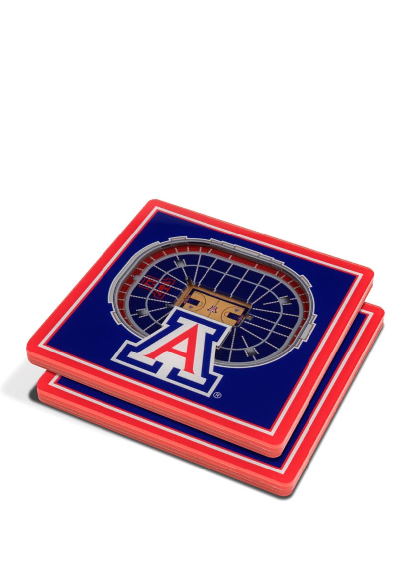 YouTheFan NCAA Arizona Wildcats 3D StadiumView Coasters - McKale Memorial Center