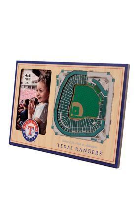 YouTheFan MLB Texas Rangers 3D StadiumView Picture Frame - Globe Life Park in Arlington