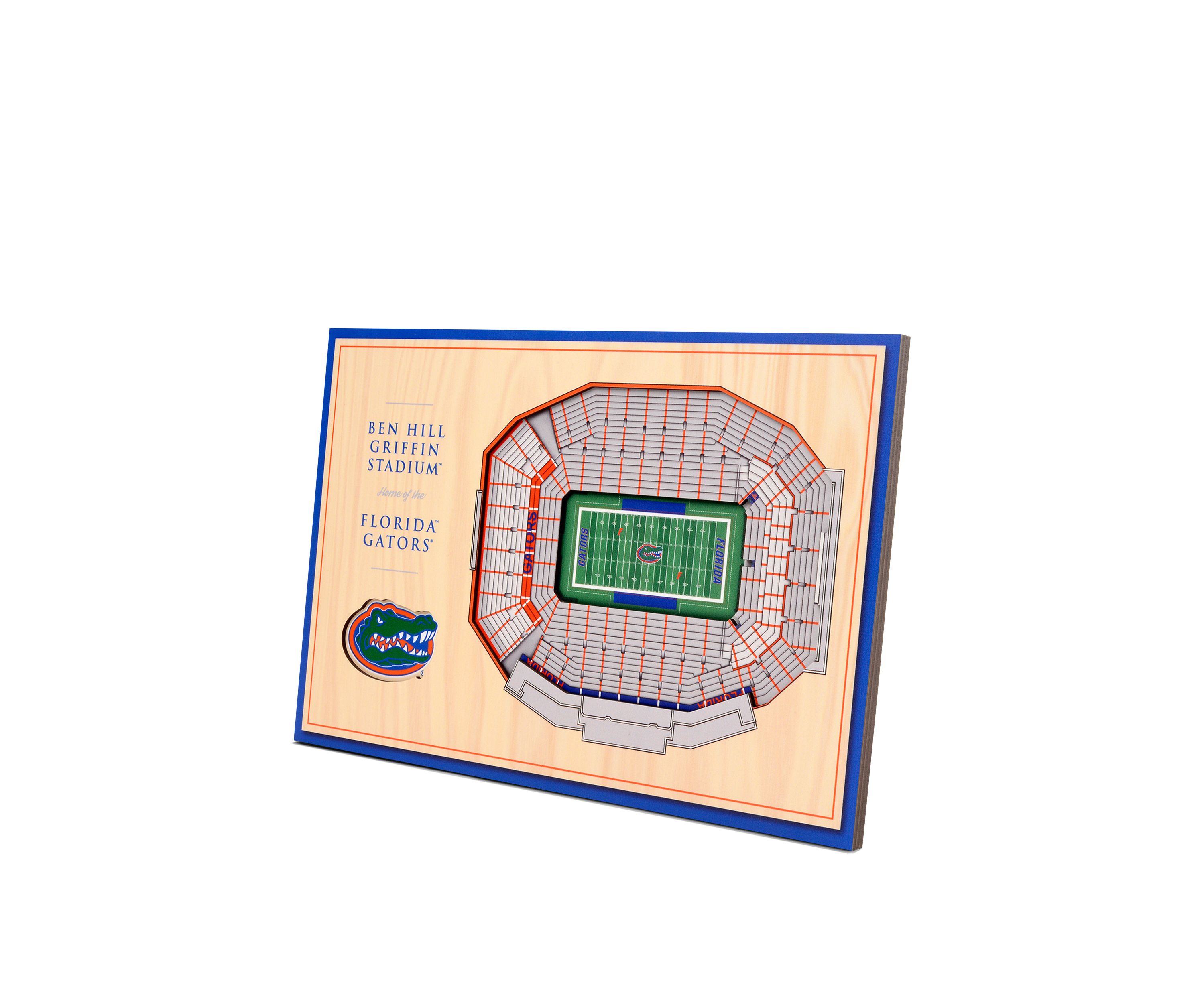 NCAA Florida Gators 3D StadiumViews Ben Hill Griffin Stadium Desktop Display