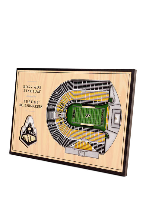 NCAA Purdue Boilermakers 3D StadiumViews Ross Ade Stadium Desktop Display