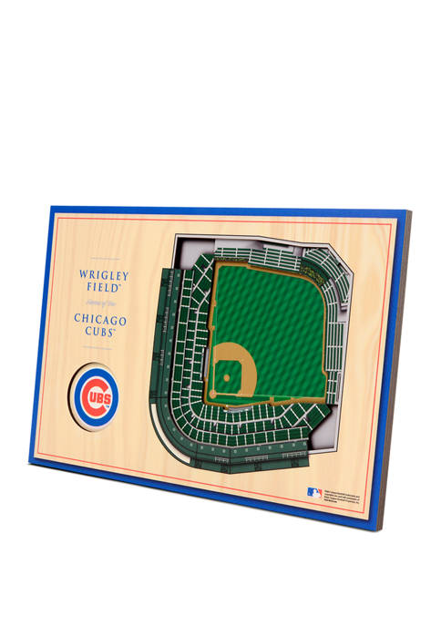 MLB Chicago Cubs 3D StadiumViews Desktop Display - Wrigley Field