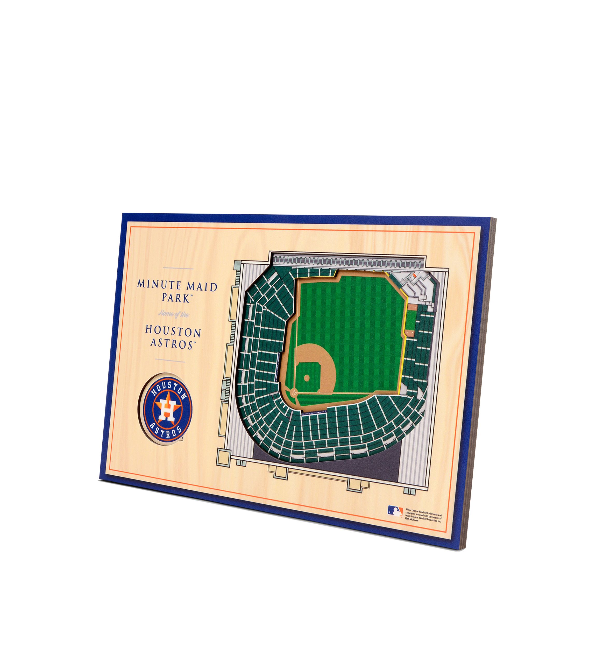 MLB Houston Astros 3D StadiumViews Desktop Display - Minute Maid Park