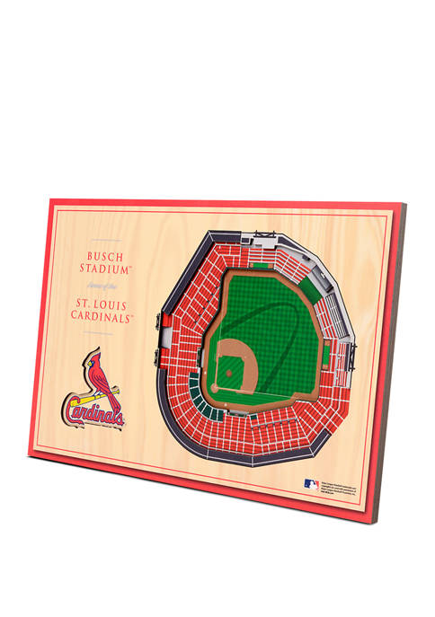 MLB St. Louis Cardinals 3D StadiumViews Desktop Display - Busch Stadium