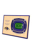 NFL Baltimore Ravens 3D StadiumViews Desktop Display - M&T Bank Stadium