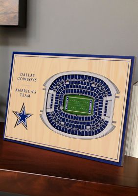 You The Fan NFL Dallas Cowboys 3D StadiumViews Desktop Display - AT&T  Stadium