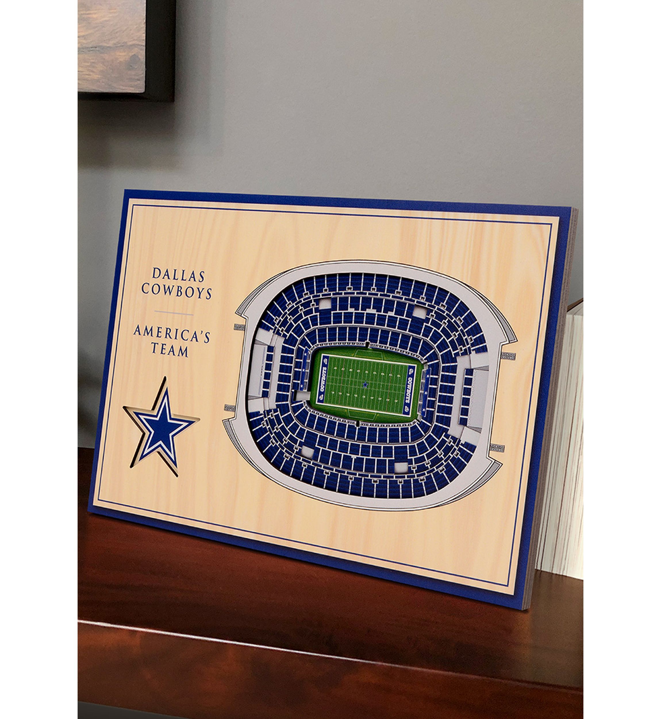 NFL Dallas Cowboys 3D StadiumViews Desktop Display - AT&T Stadium