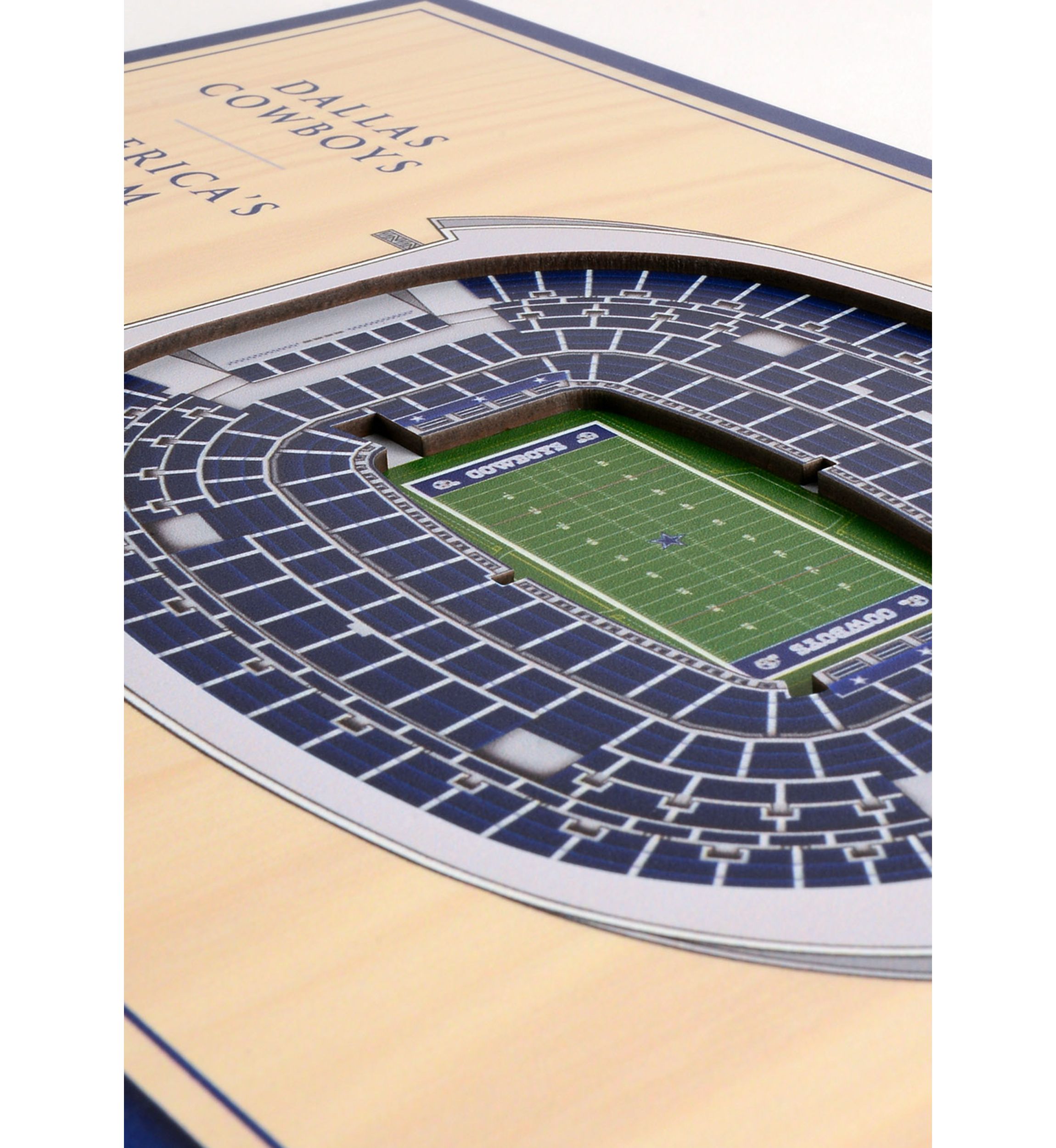 NFL Dallas Cowboys 3D StadiumViews Desktop Display - AT&T Stadium