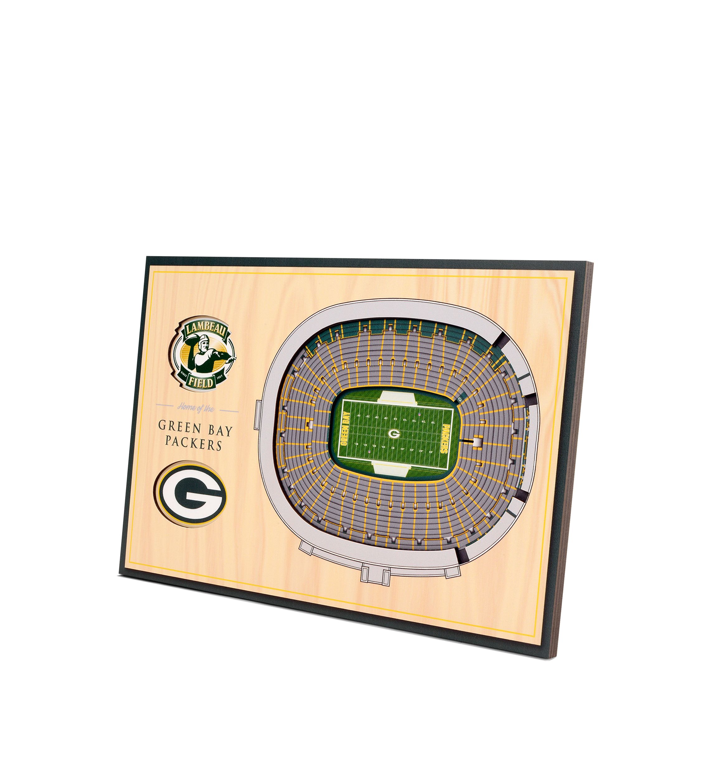 NFL Green Bay Packers 3D StadiumViews Desktop Display - Lambeau Field