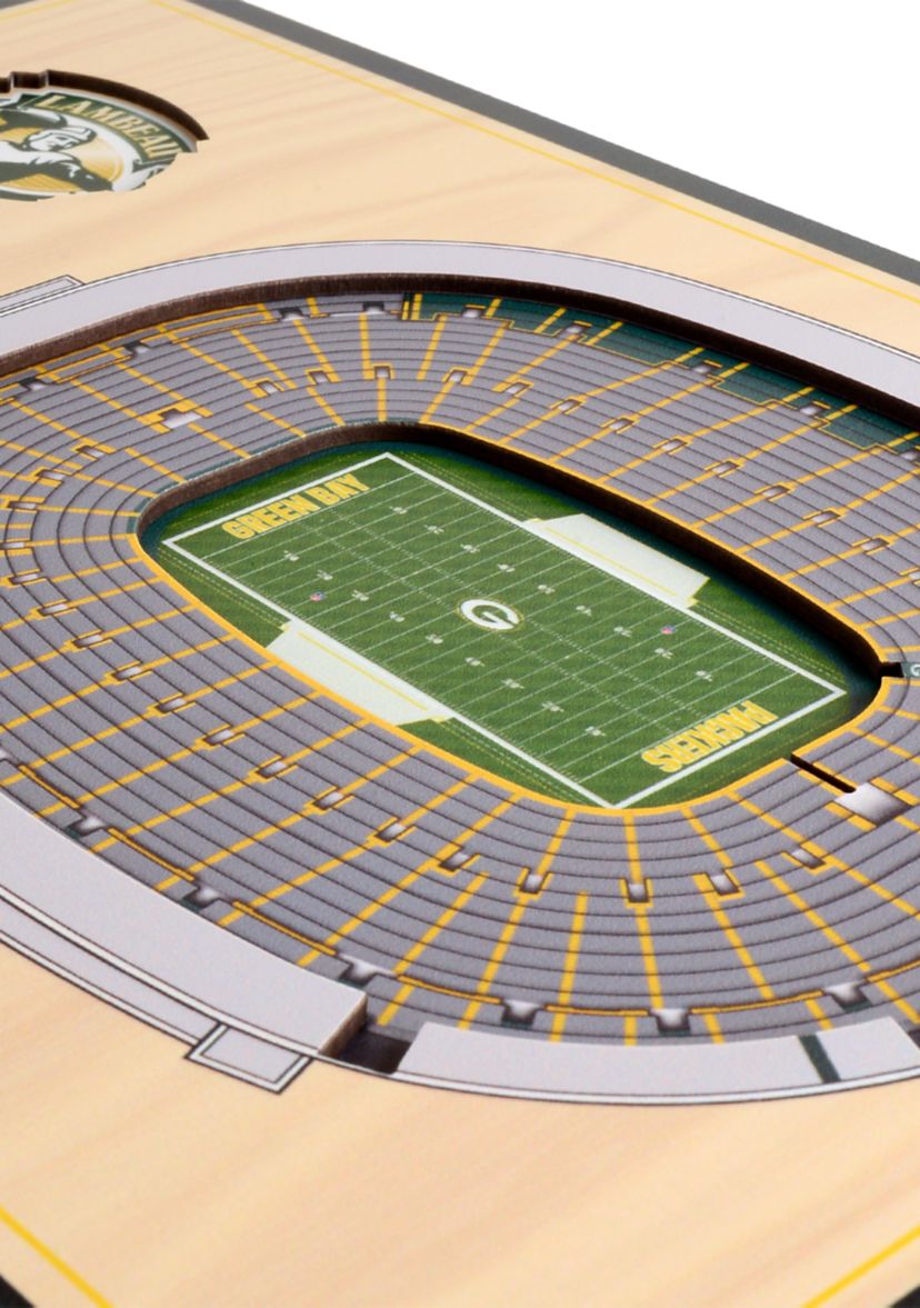 NFL Green Bay Packers 3D StadiumViews Desktop Display - Lambeau Field