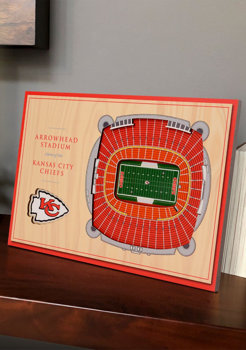 NFL Kansas City Chiefs 3D StadiumViews Desktop Display - Arrowhead Stadium