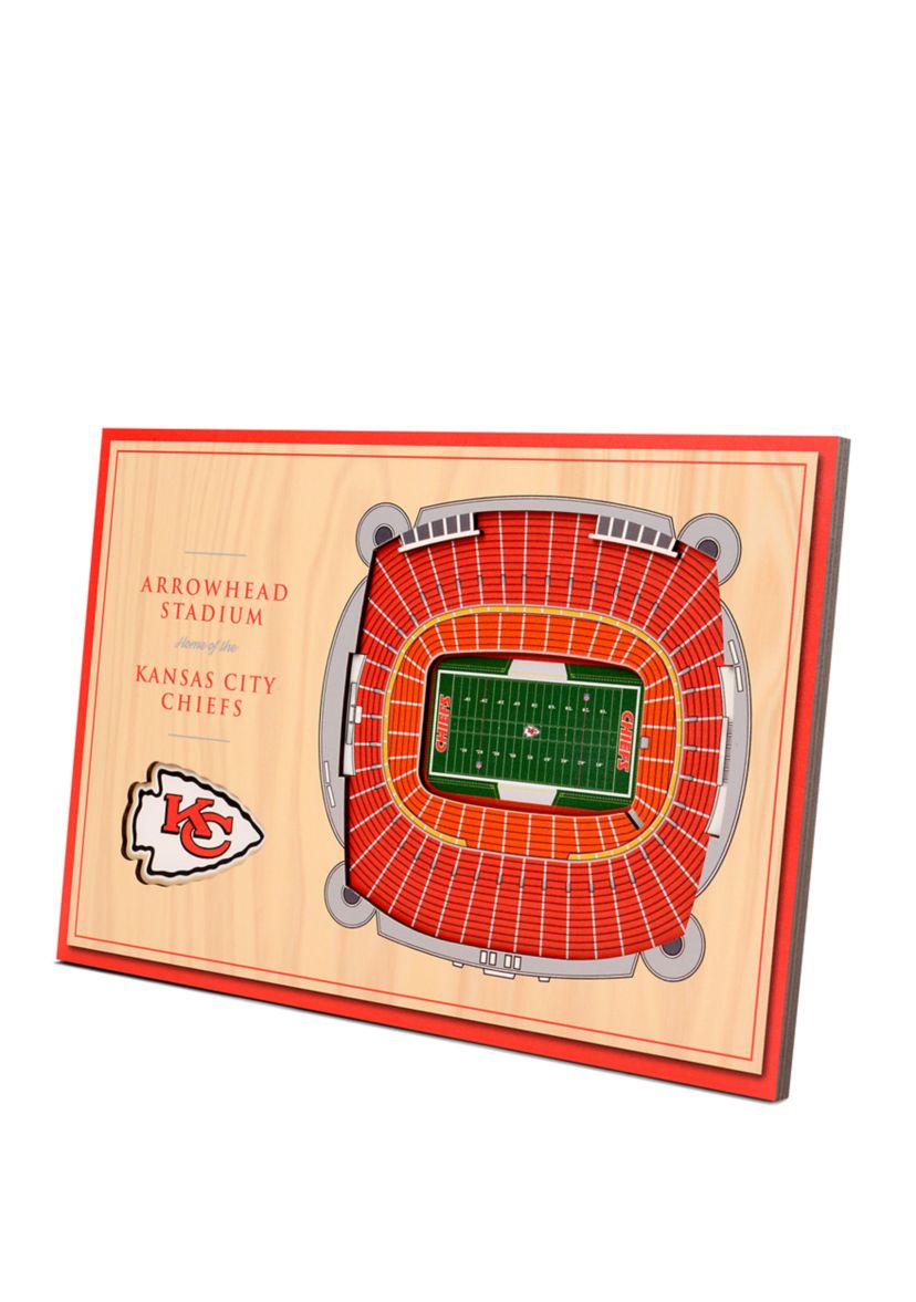 NFL Kansas City Chiefs 3D StadiumViews Desktop Display - Arrowhead Stadium