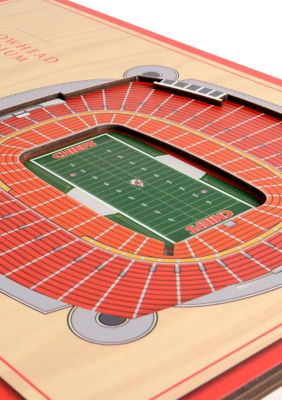 3D NFL Stadium Coaster Set - Kansas City Chiefs