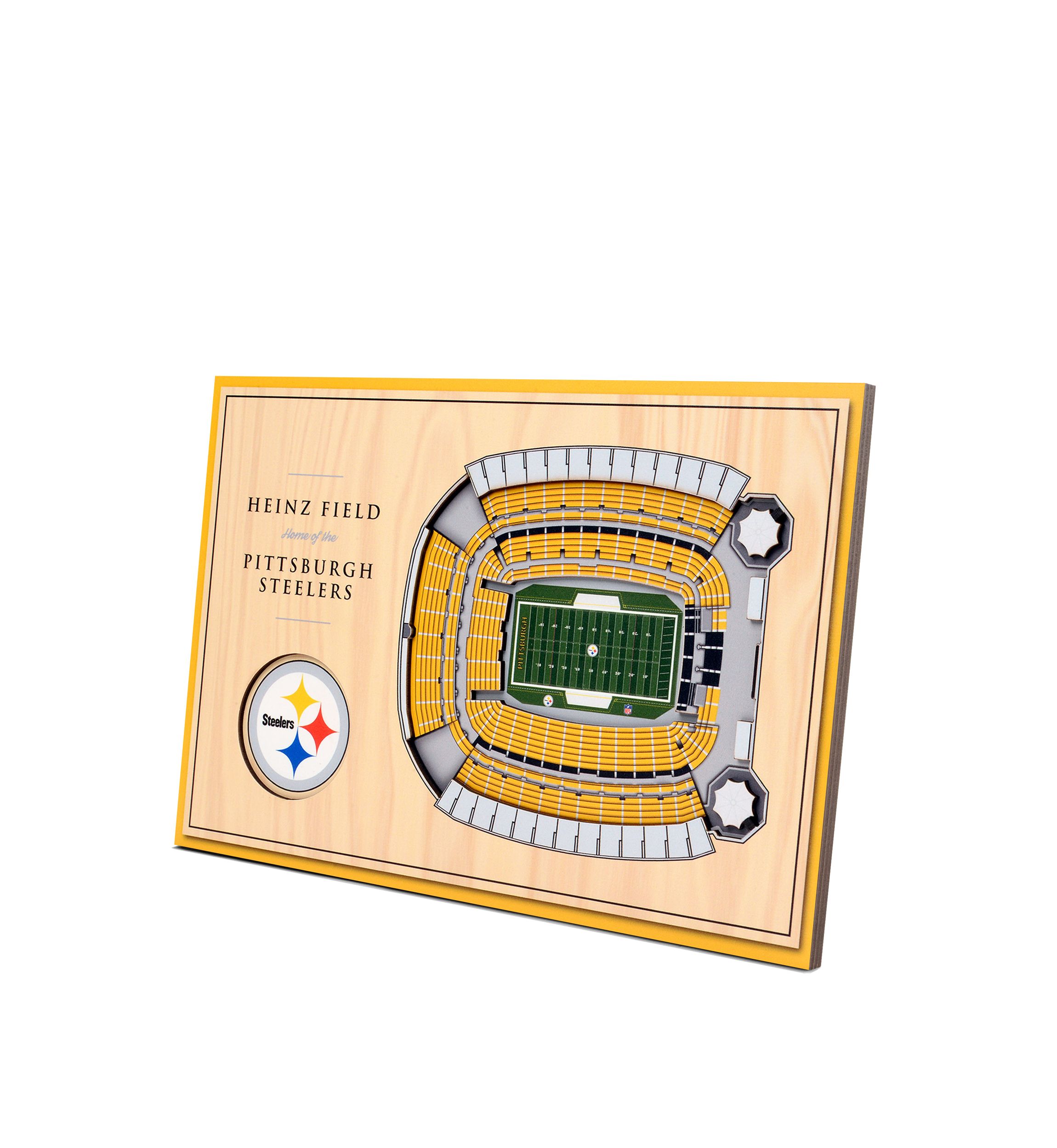NFL Pittsburgh Steelers 3D StadiumViews Desktop Display - Heinz Field