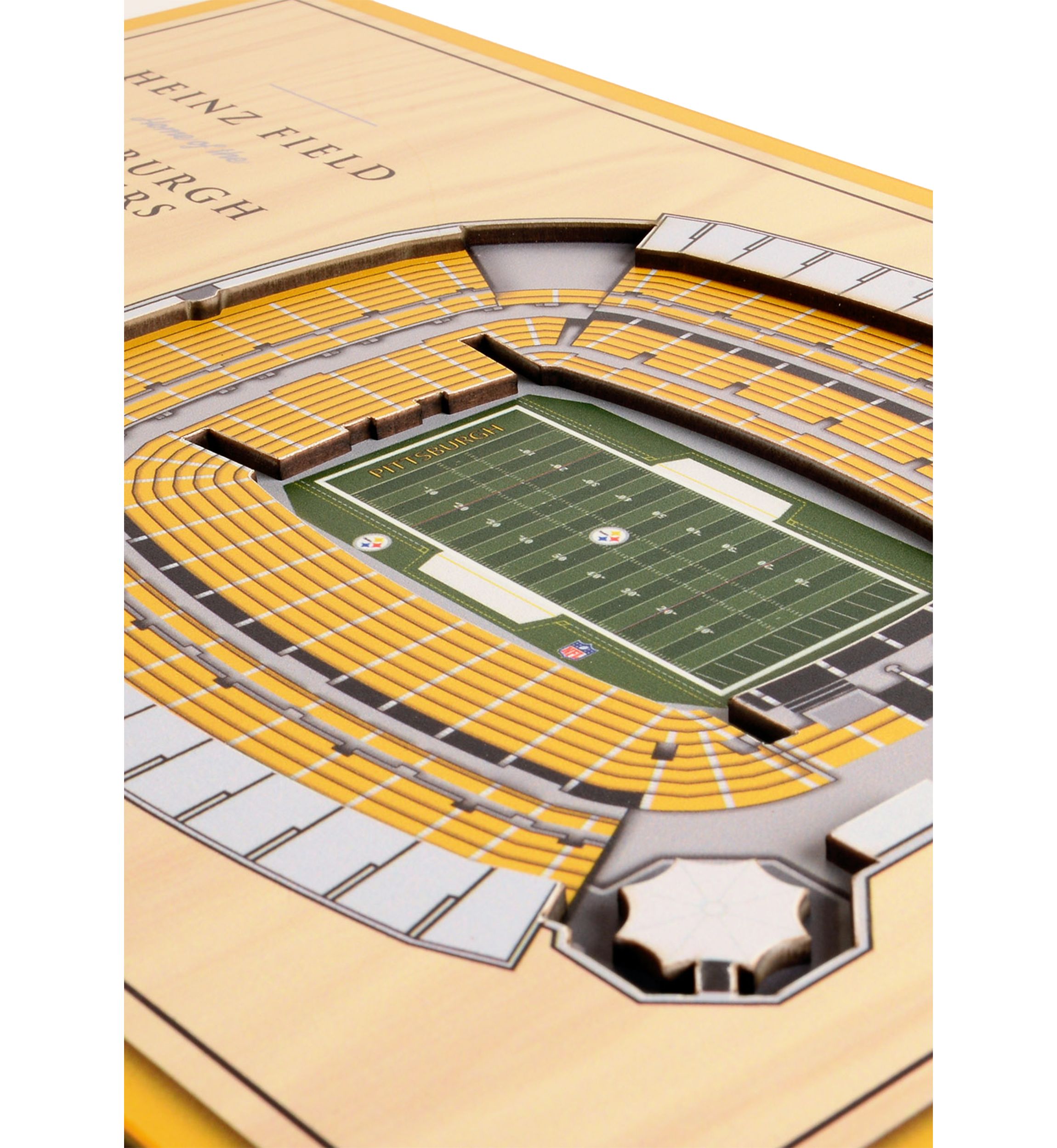 NFL Pittsburgh Steelers 3D StadiumViews Desktop Display - Heinz Field