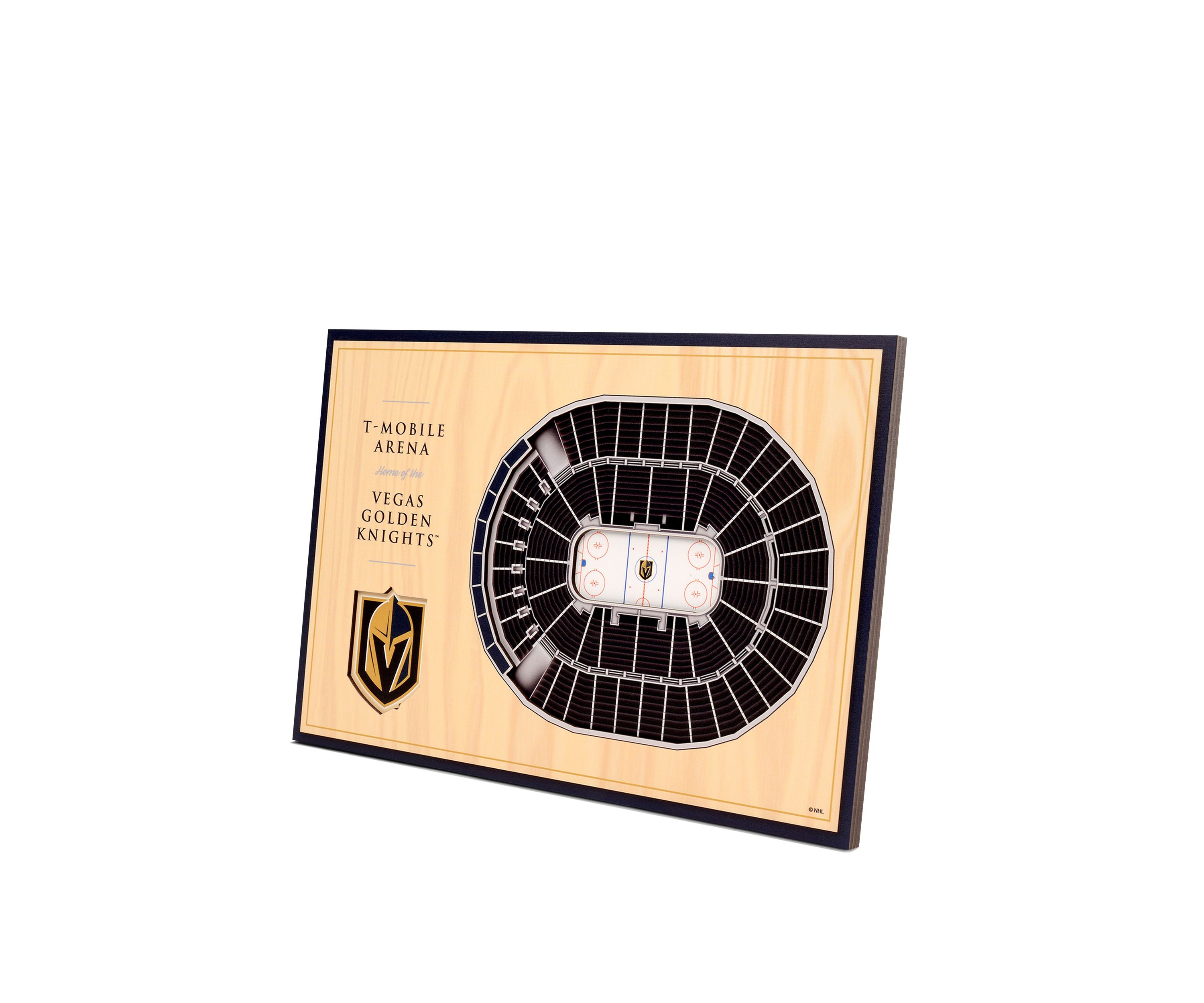 NHL Vegas Golden Knights 3D StadiumViews Desktop Display - T-Mobile Arena
