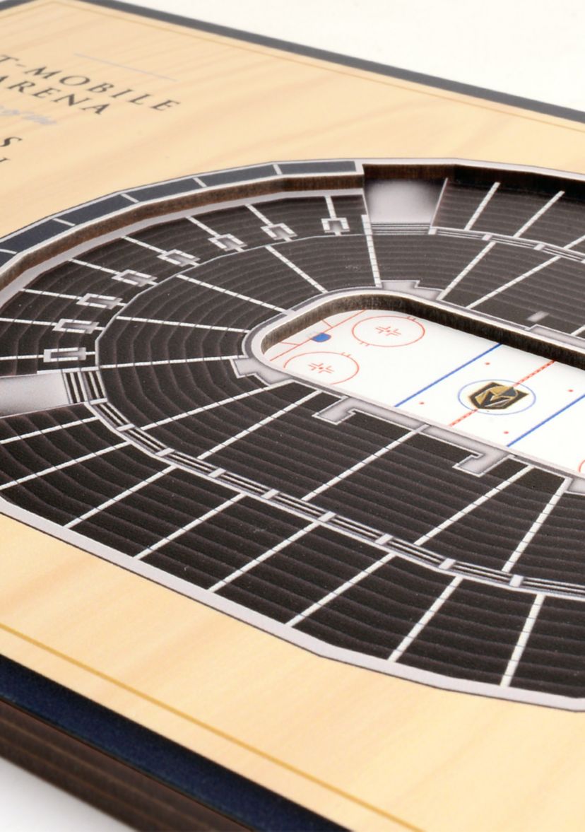 NHL Vegas Golden Knights 3D StadiumViews Desktop Display - T-Mobile Arena
