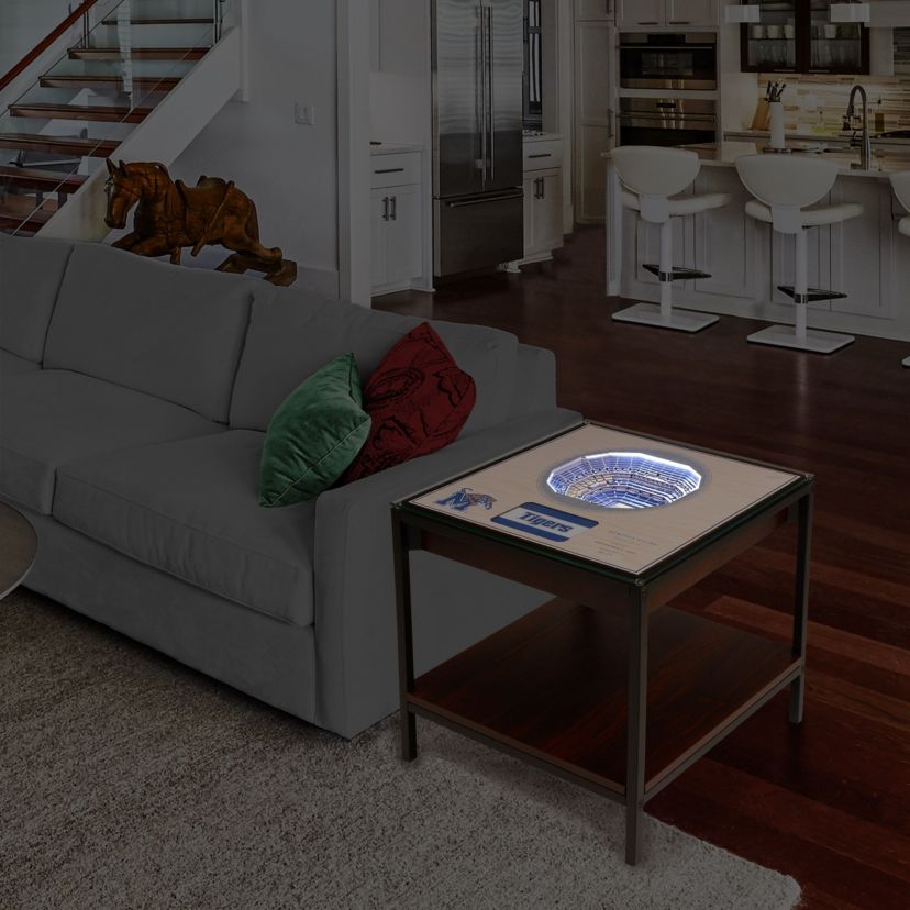 YouTheFan NCAA Memphis Tigers 25-Layer StadiumViews Lighted End Table - FedEx Forum