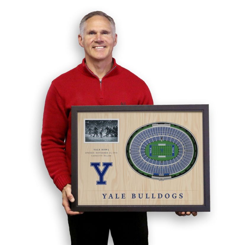 YouTheFan NCAA Yale Bulldogs 25-Layer StadiumViews 3D Wall Art - Yale Bowl