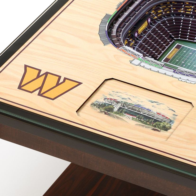YouTheFan NFL Washington Commanders 25-Layer StadiumViews Lighted End Table - FedEx Field