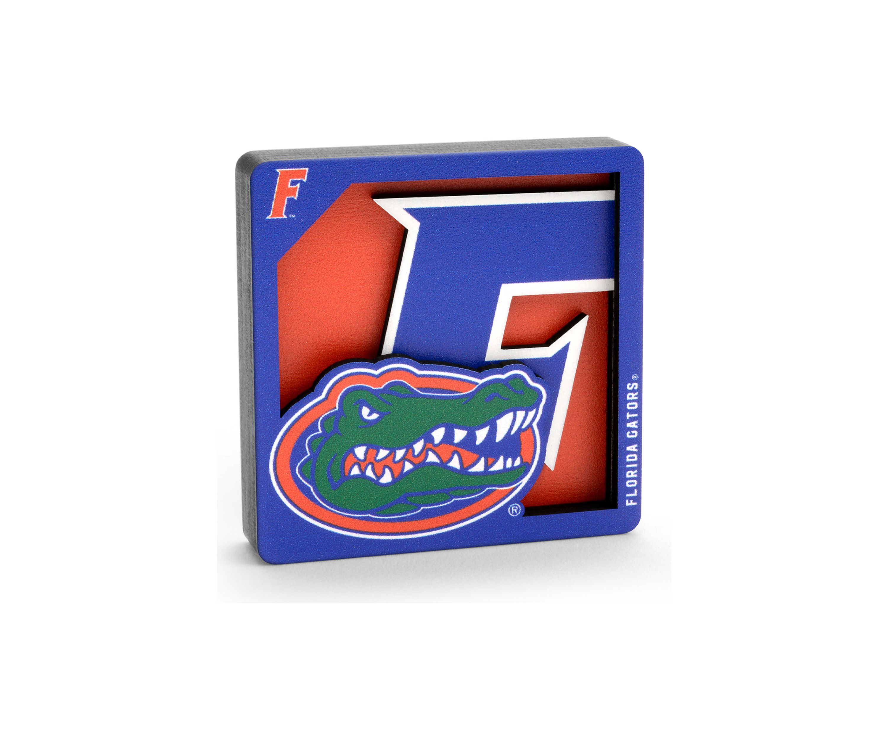 YouTheFan NCAA Florida Gators 3D Logo Series Magnets
