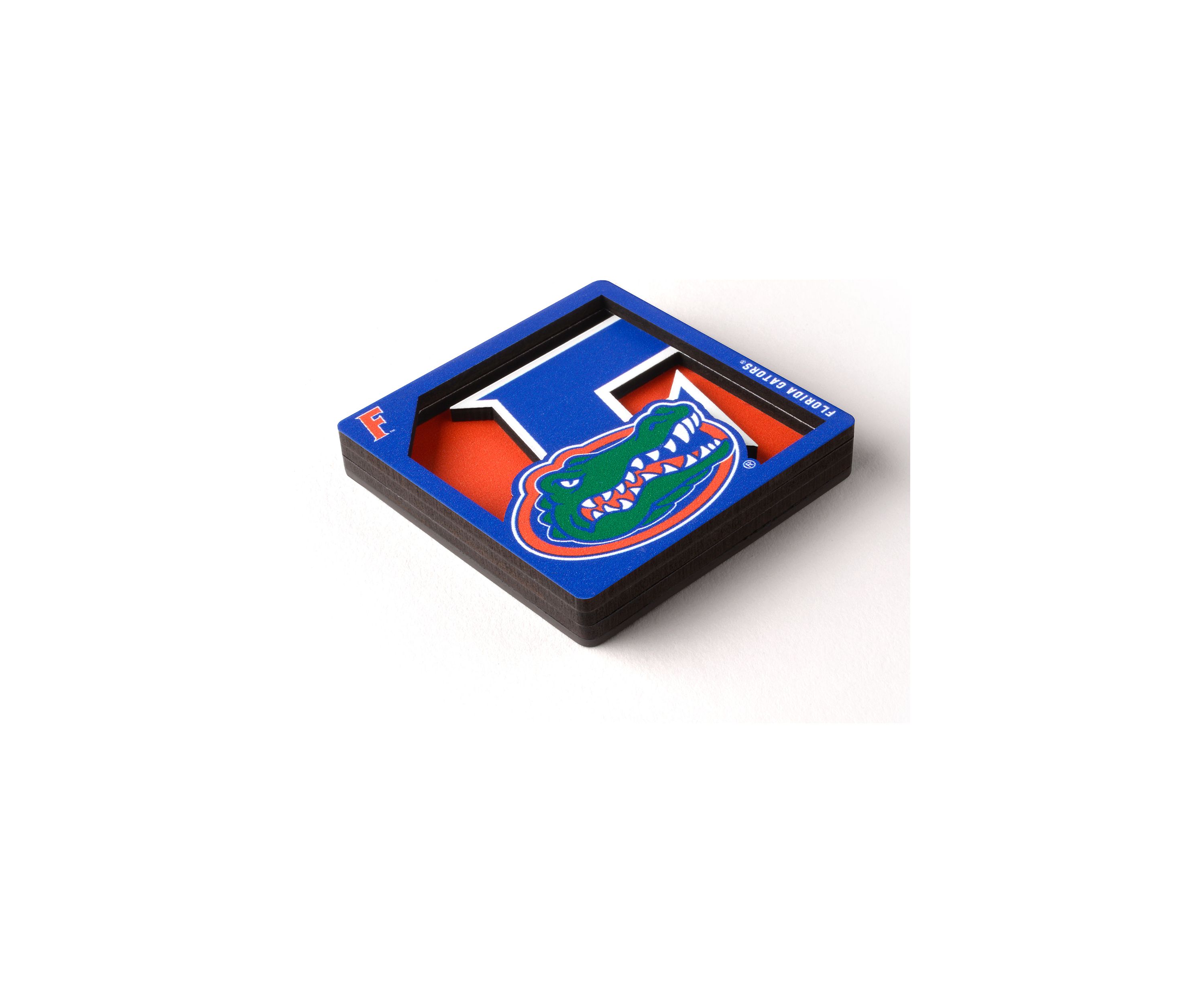 YouTheFan NCAA Florida Gators 3D Logo Series Magnets
