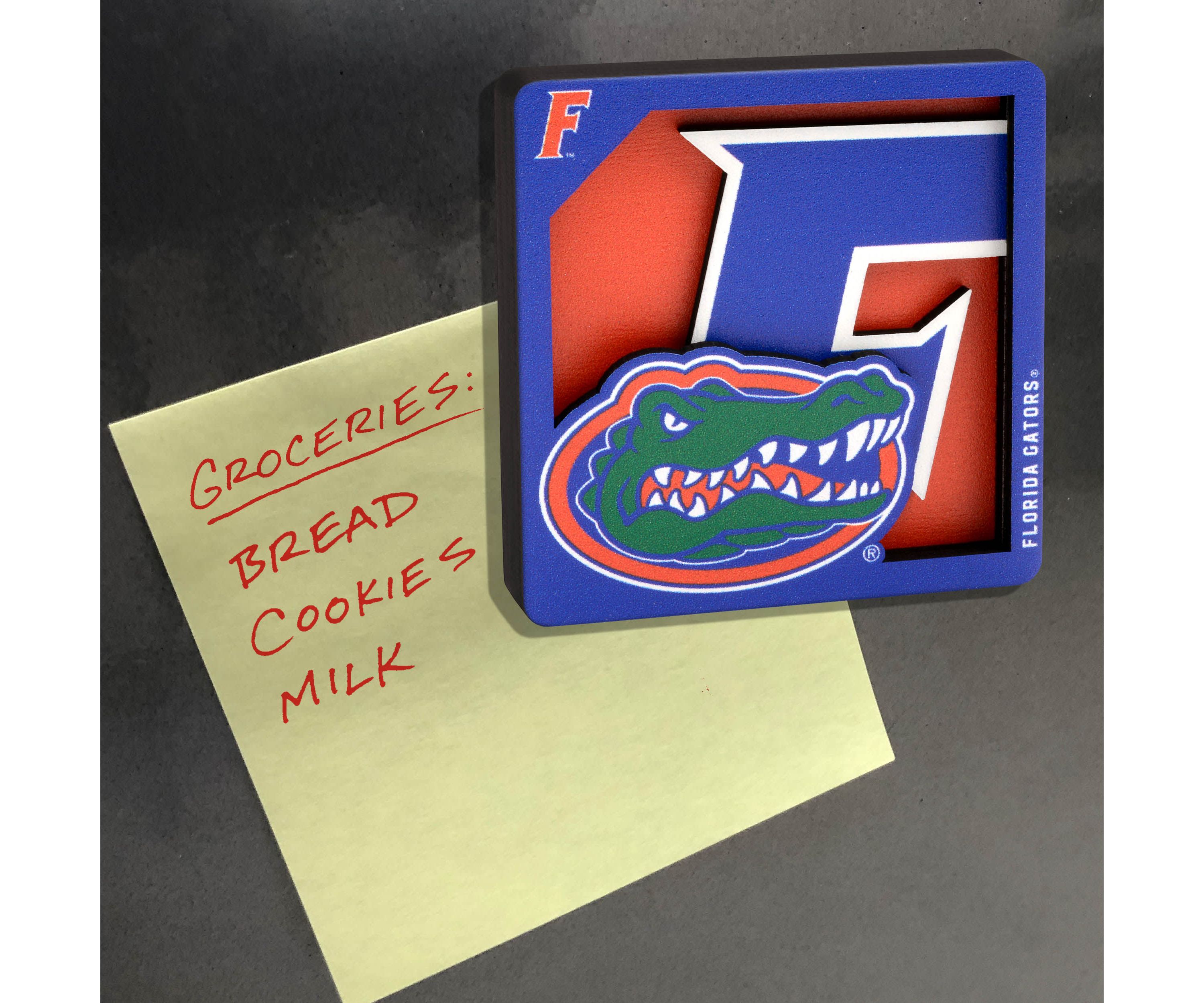 YouTheFan NCAA Florida Gators 3D Logo Series Magnets