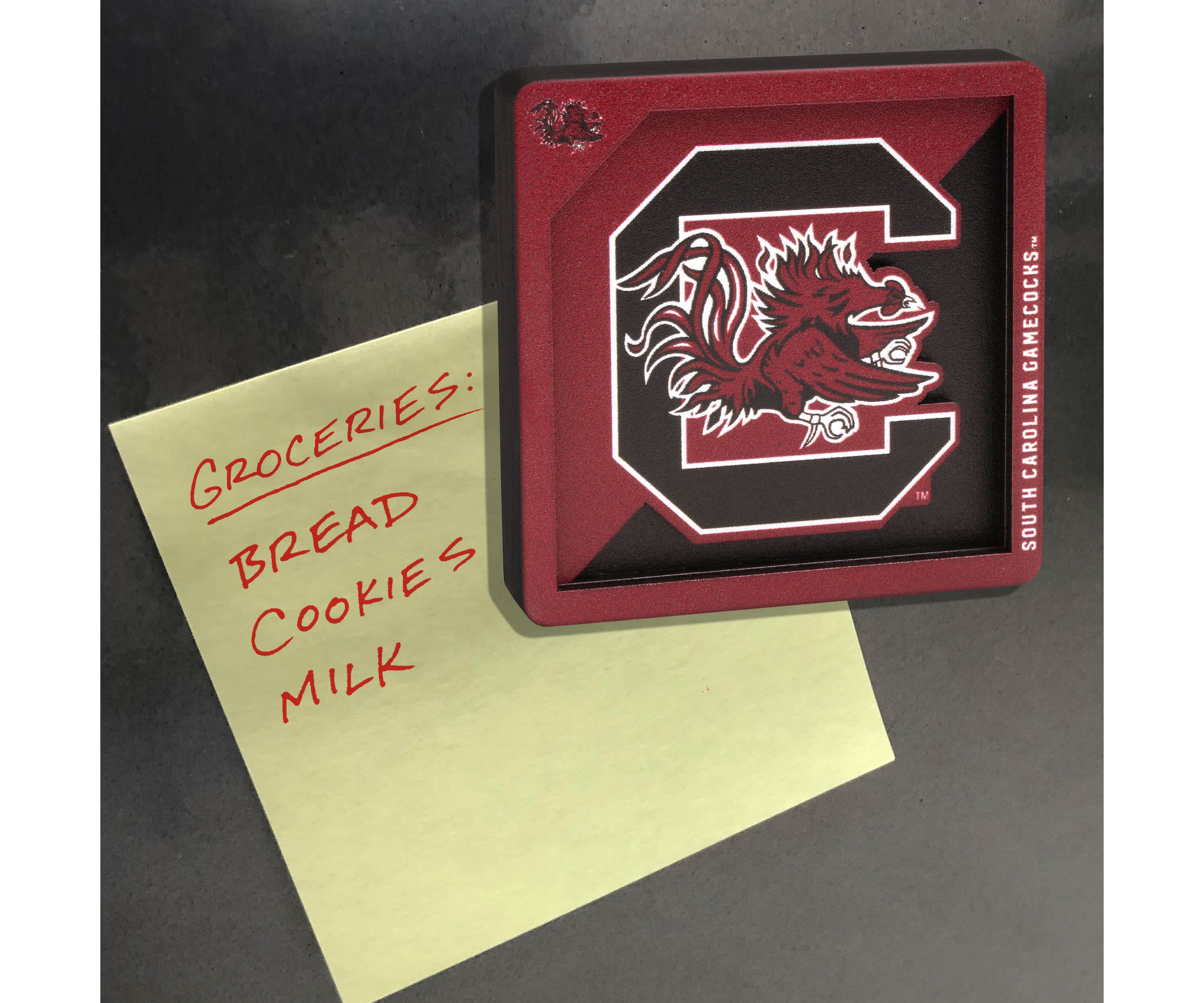 YouTheFan NCAA South Carolina Gamecocks 3D Logo Series Magnets