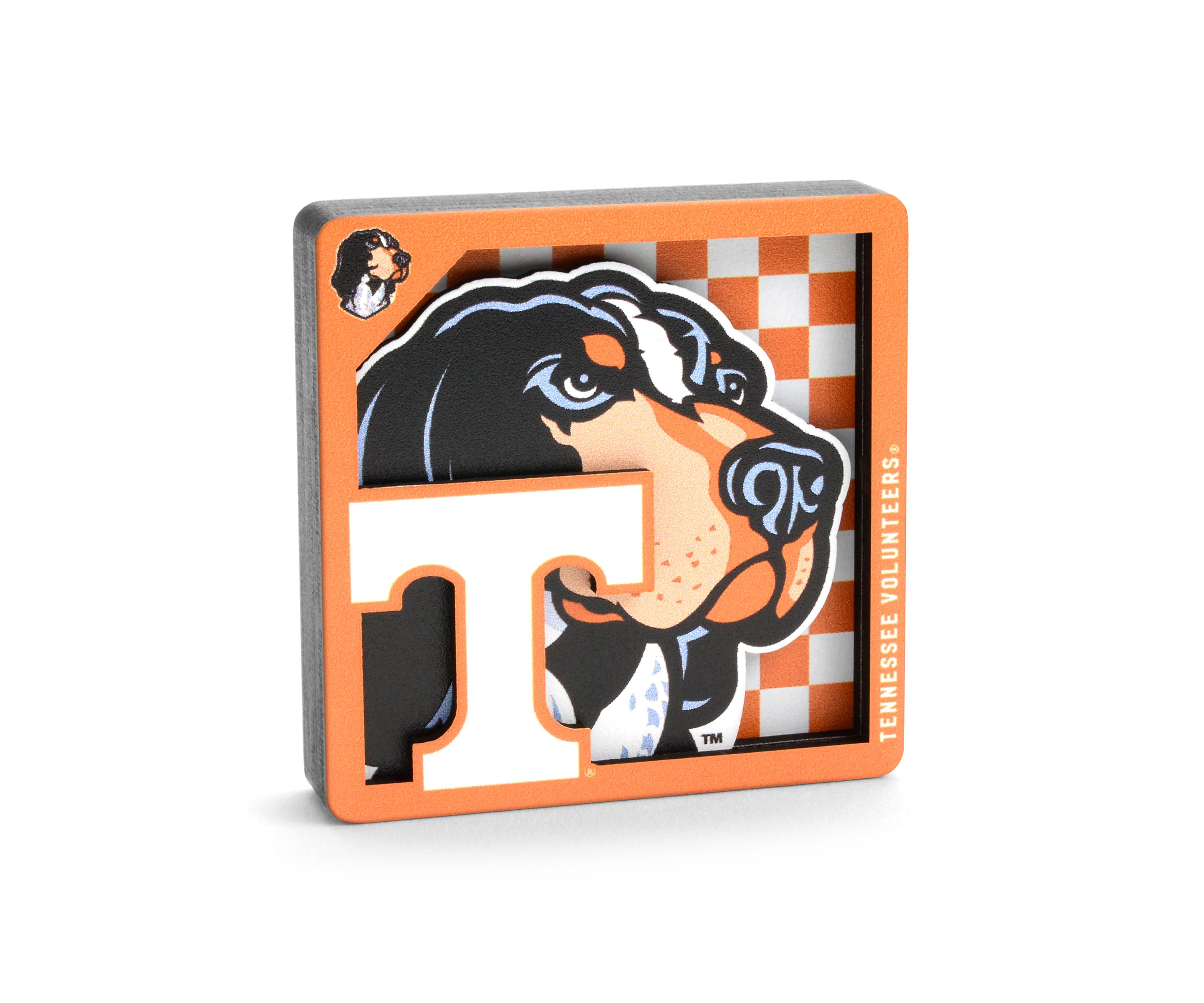 YouTheFan NCAA Tennessee Volunteers 3D Logo Series Magnets