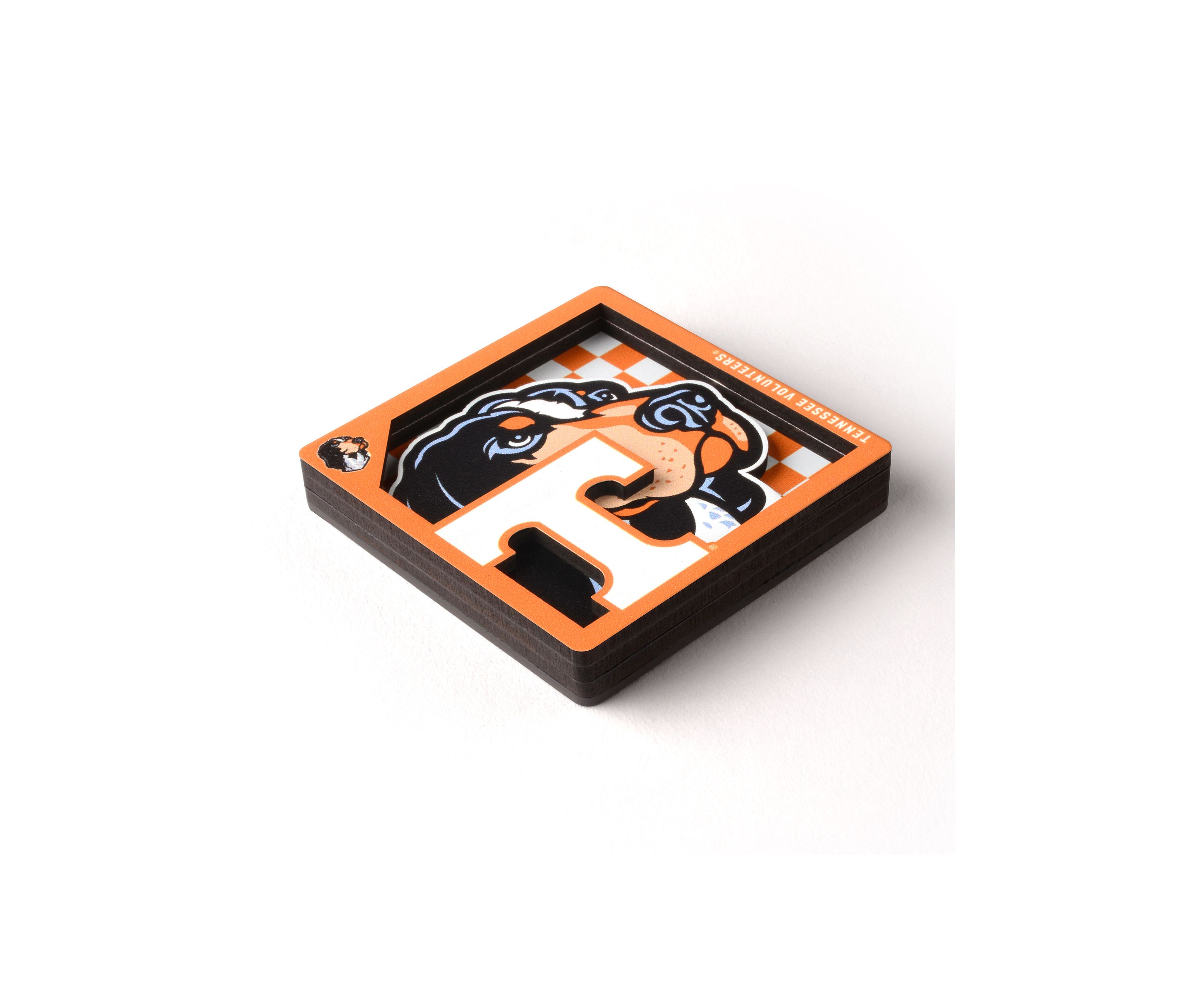YouTheFan NCAA Tennessee Volunteers 3D Logo Series Magnets