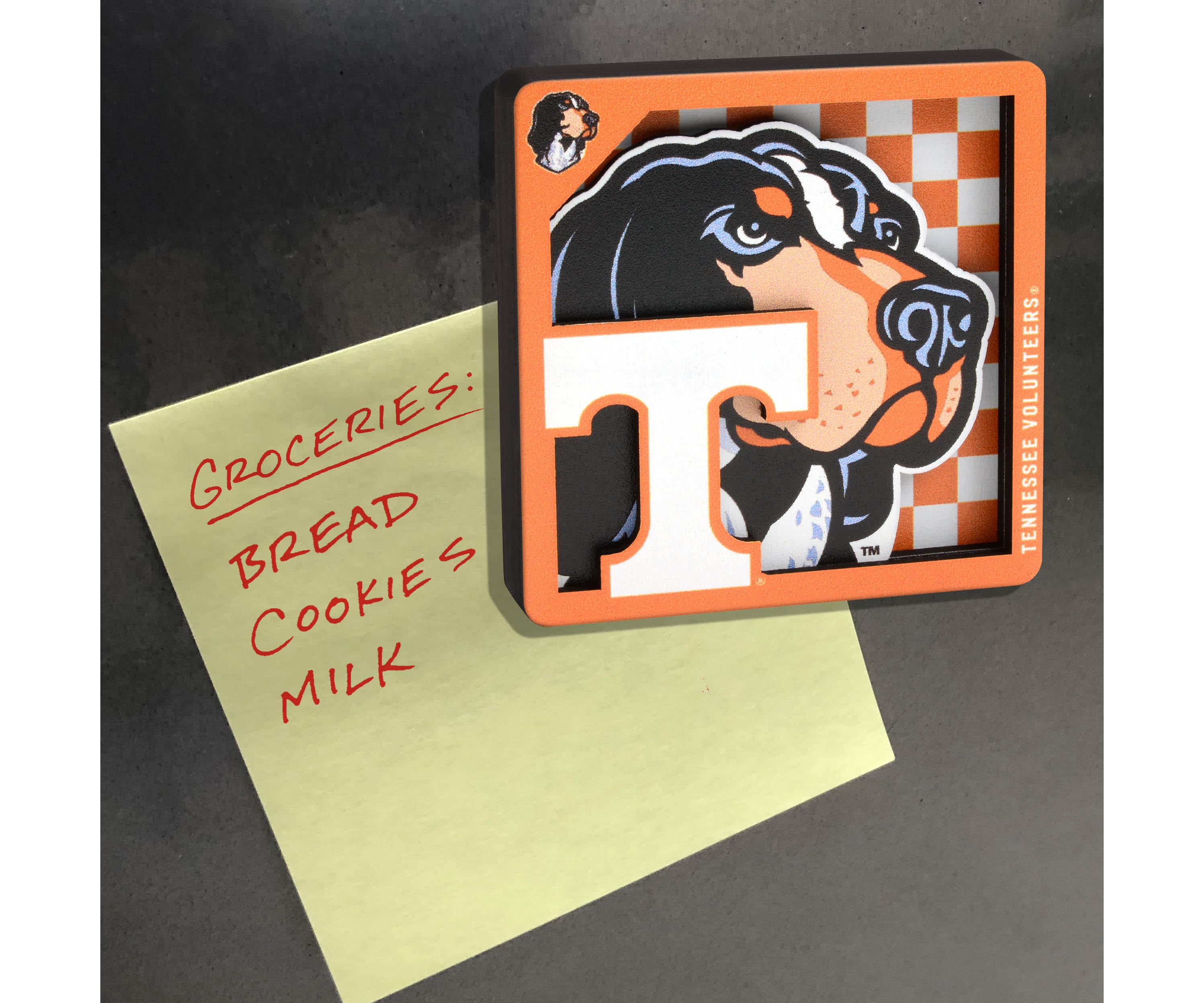 YouTheFan NCAA Tennessee Volunteers 3D Logo Series Magnets