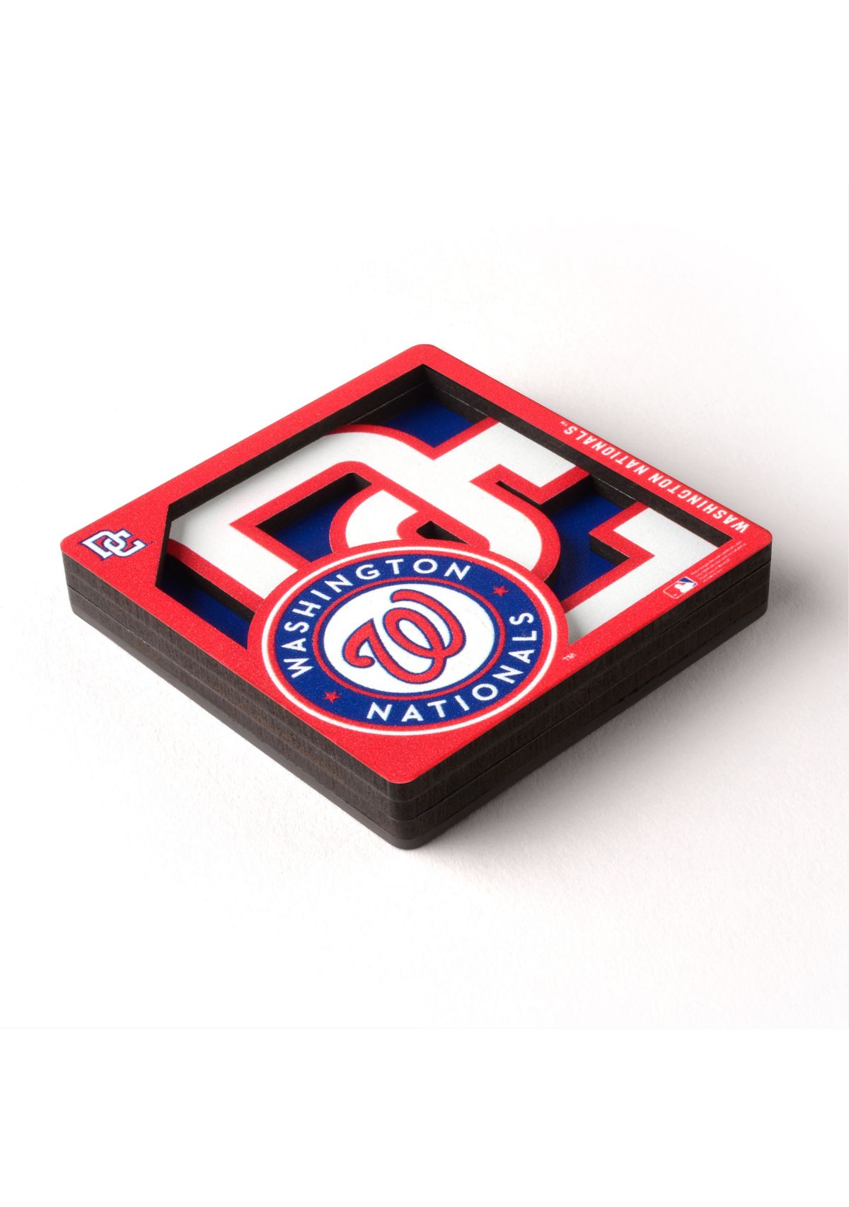 YouTheFan MLB Washington Nationals 3D Logo Series Magnets