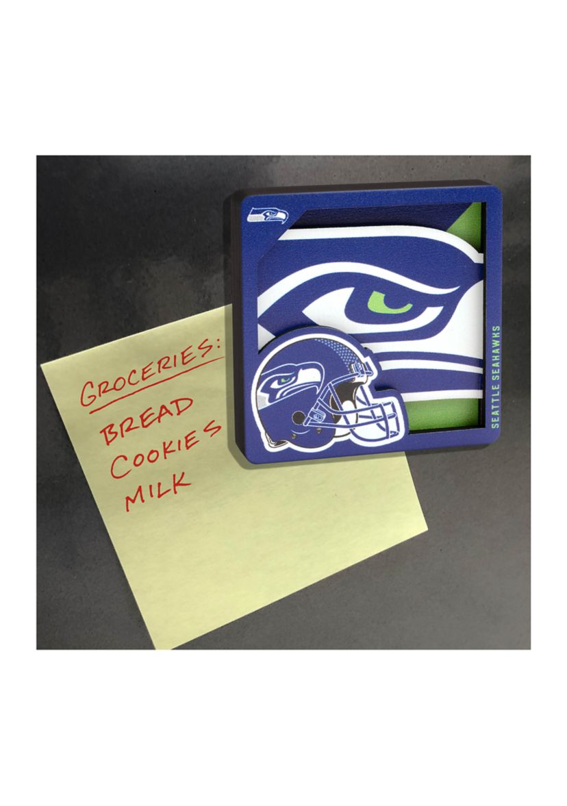 YouTheFan NFL Seattle Seahawks 3D Logo Series Magnets