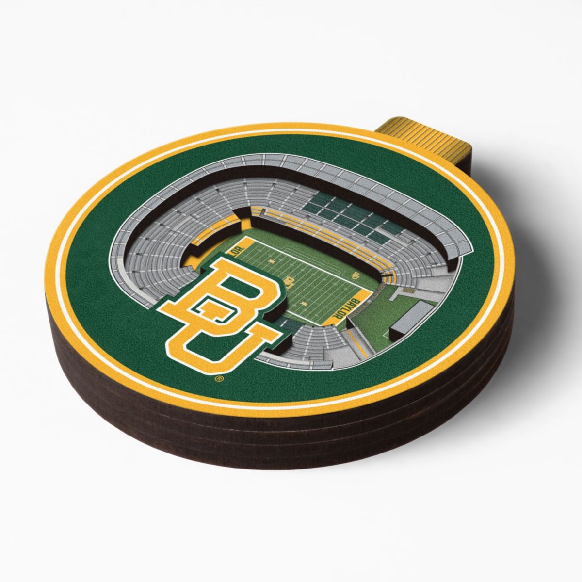 YouTheFan NCAA Baylor Bears 3D StadiumView Ornament - McLane Stadium