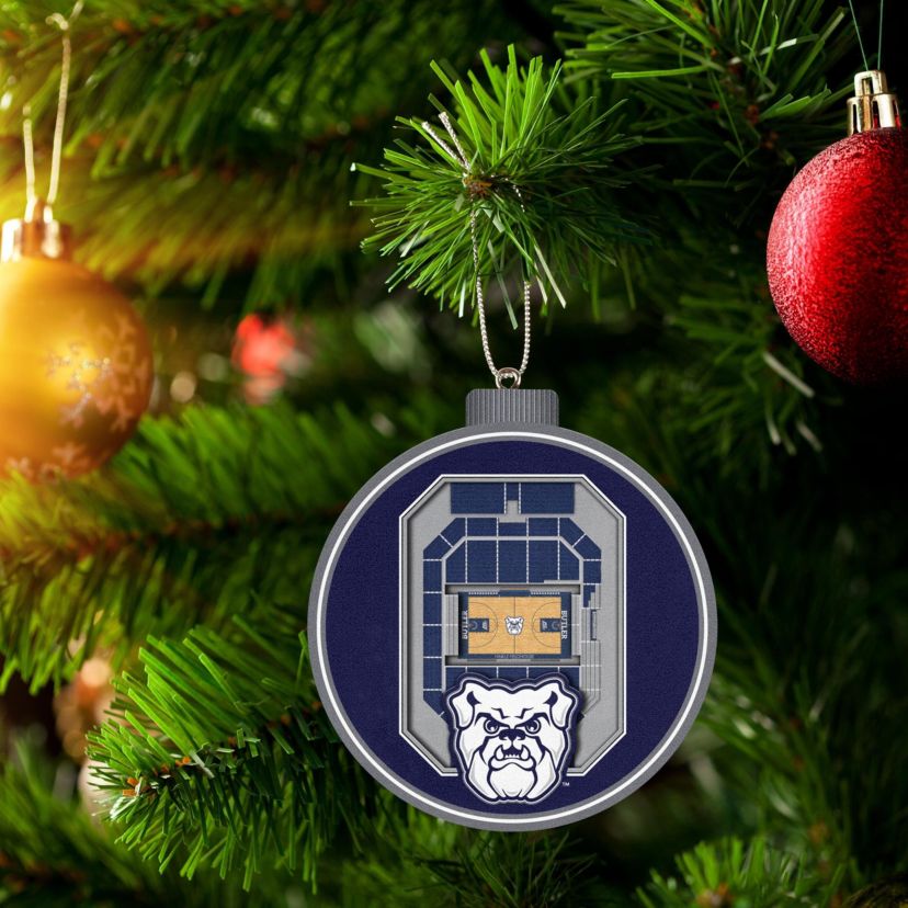 Butler University Bulldogs YouTheFan NCAA  Butler Bulldogs 3D StadiumView Ornament - Hinkle Fieldhouse