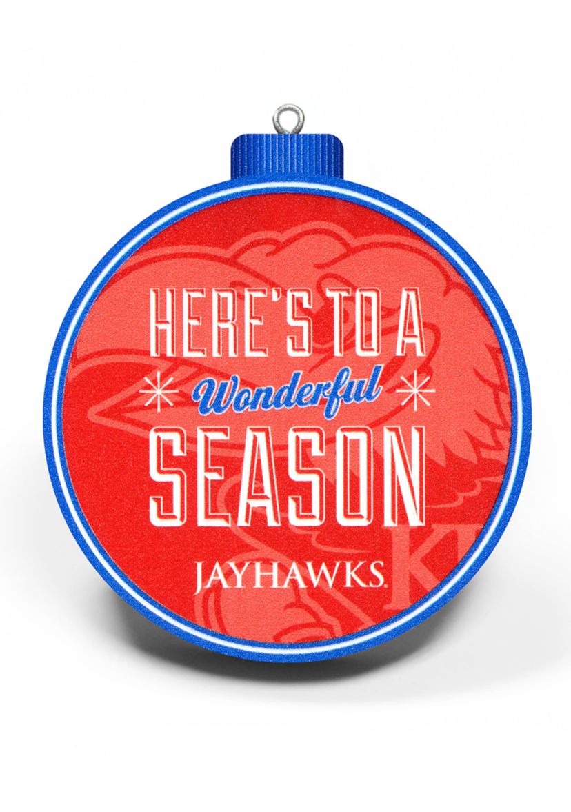 YouTheFan NCAA  Kansas Jayhawks 3D StadiumView Ornament - Allen Fieldhouse