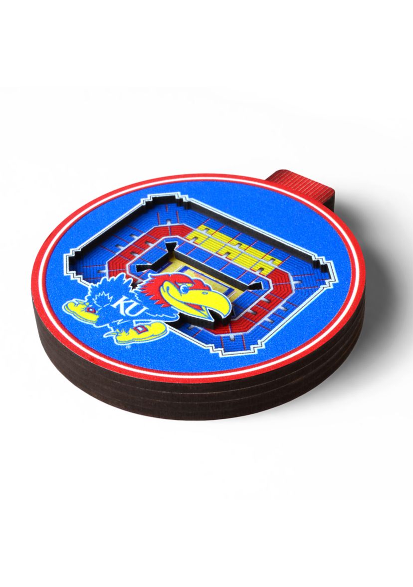 YouTheFan NCAA  Kansas Jayhawks 3D StadiumView Ornament - Allen Fieldhouse